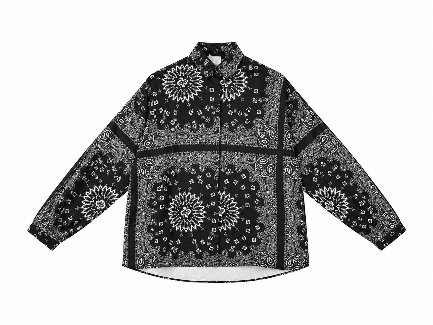SHIRT BIANCA BLACK BANDANA MCL13047