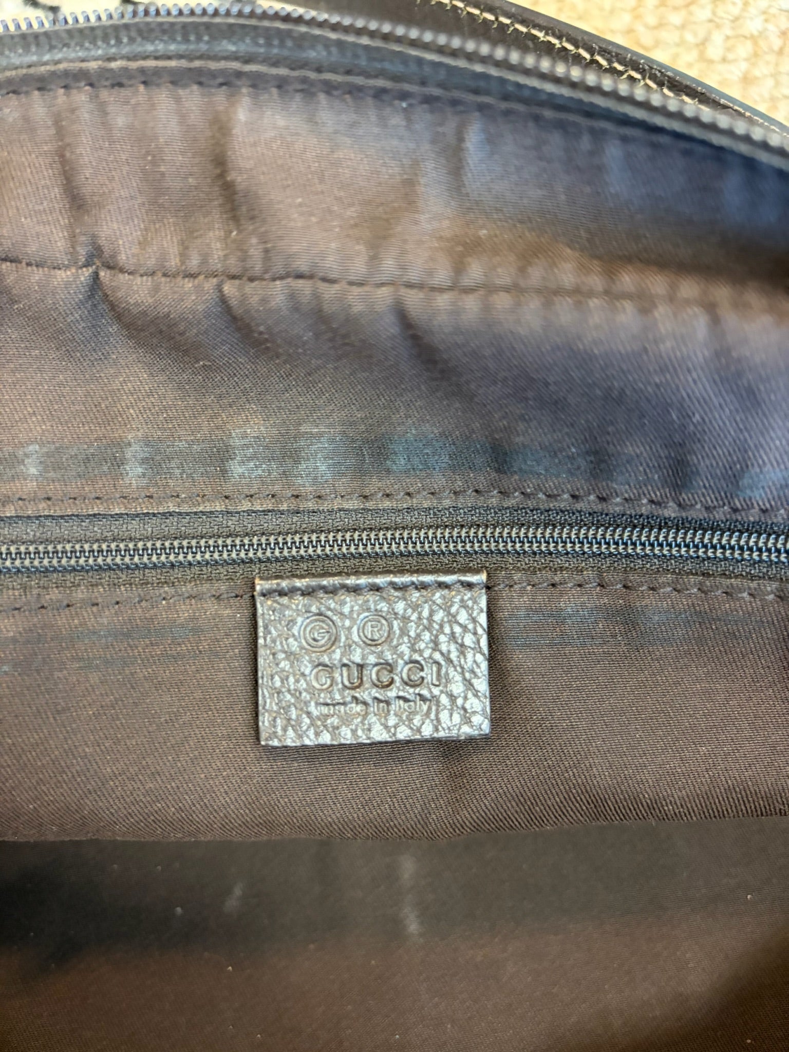 Gucci GG Glossy Boston Handbag