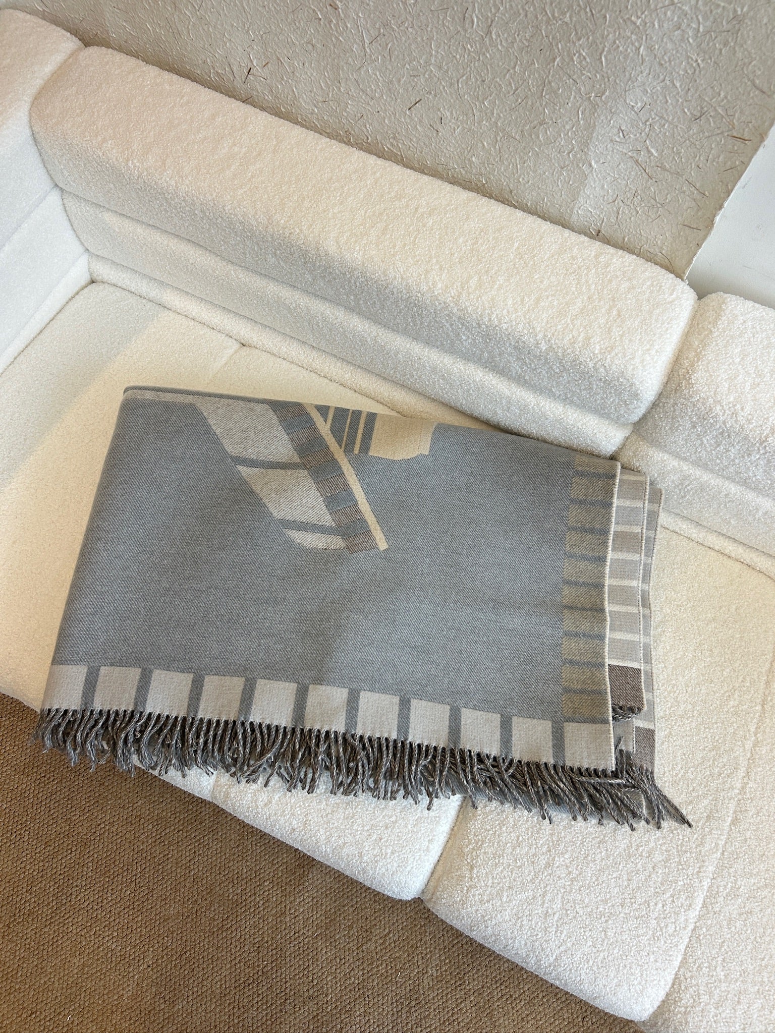 Hermès Patchwork Saddle blanket RRP is £2300