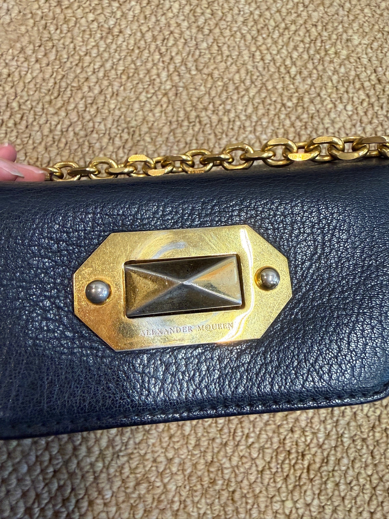 Alexander McQueen Leather Box 16