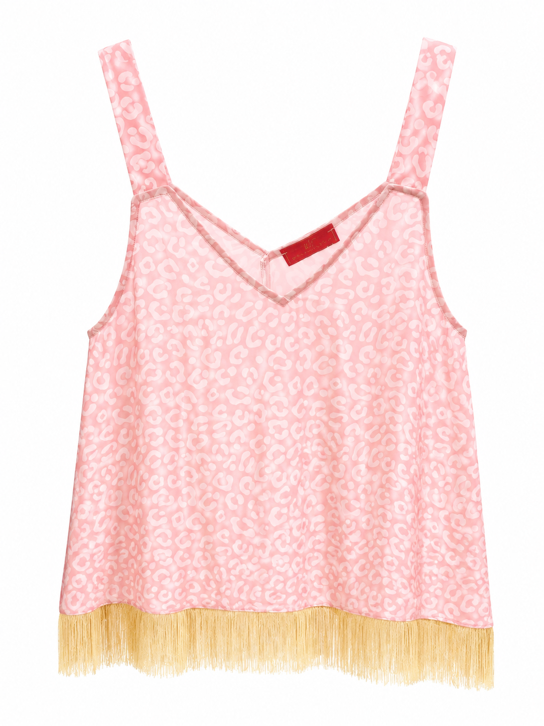 TOP FRINGES LEO GRADIENT PINK MCL11765