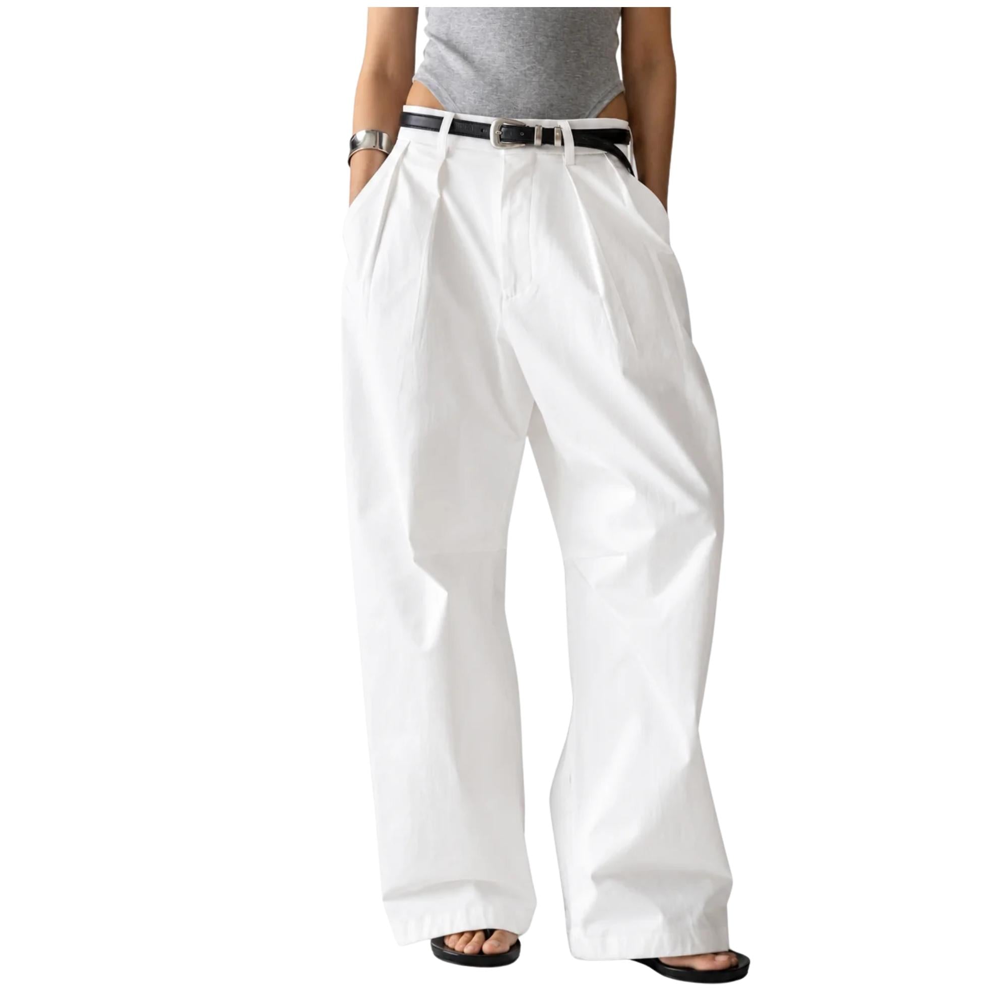 FRONT-PLEATED TROUSERS (بنطلون)“METROPOLIS”