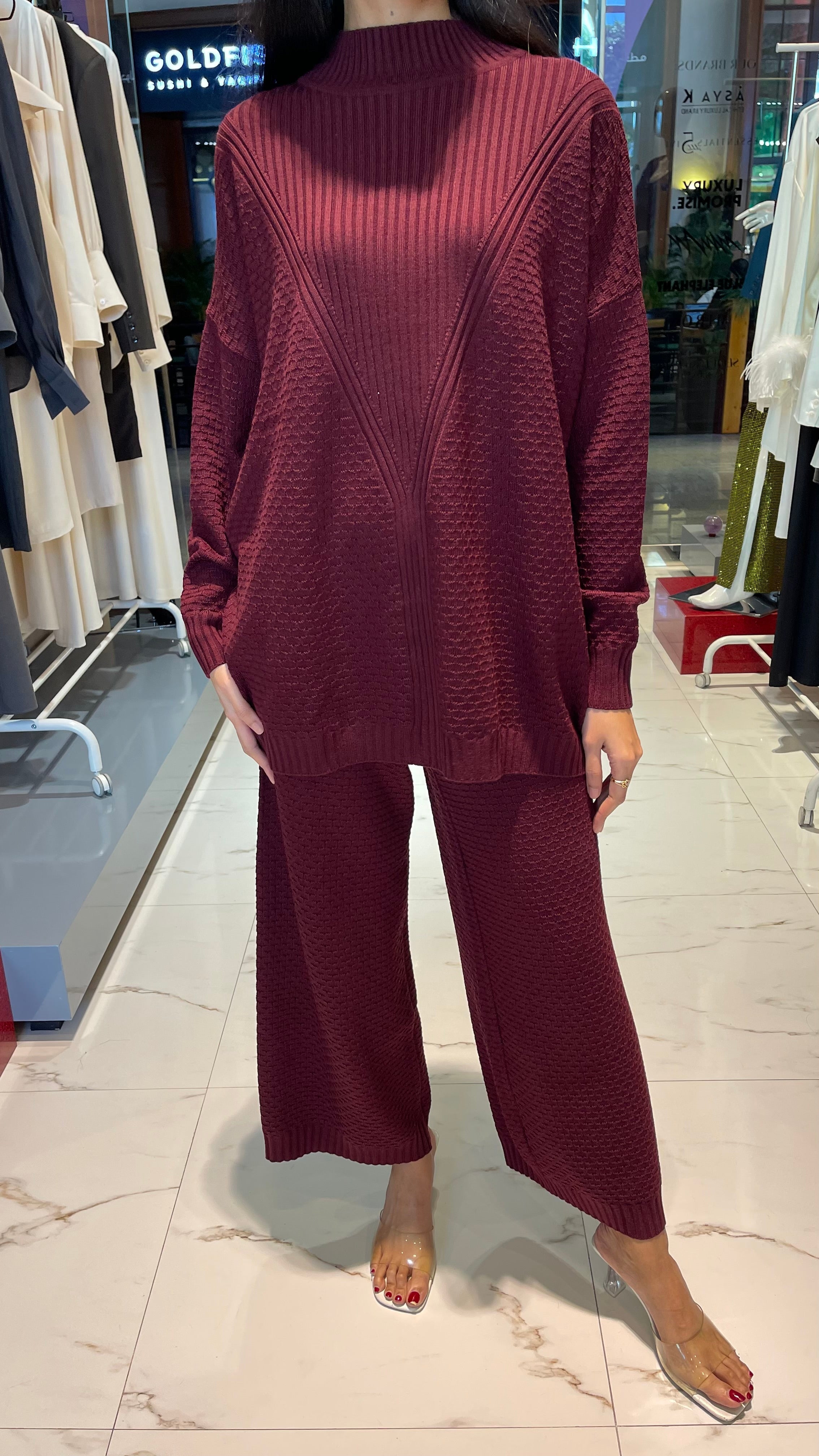 LOOSE FIT COSMO SET (SWEATER & TROUSERS)