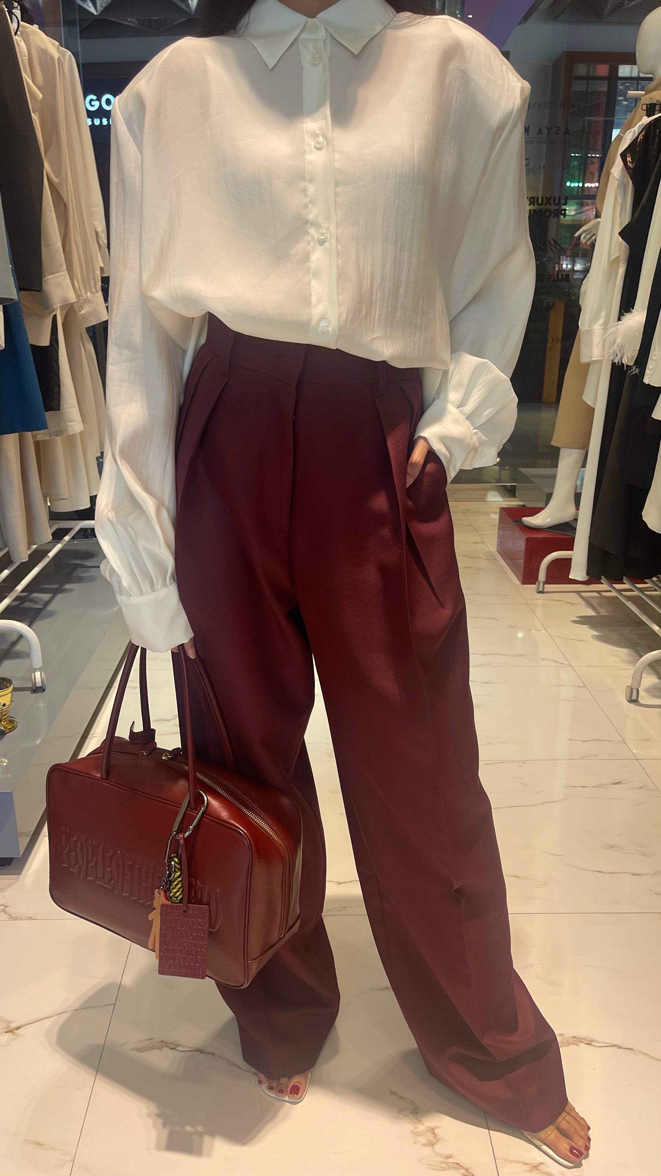 LOOSE FIT SUIT SET (BLAZER & TROUSERS)