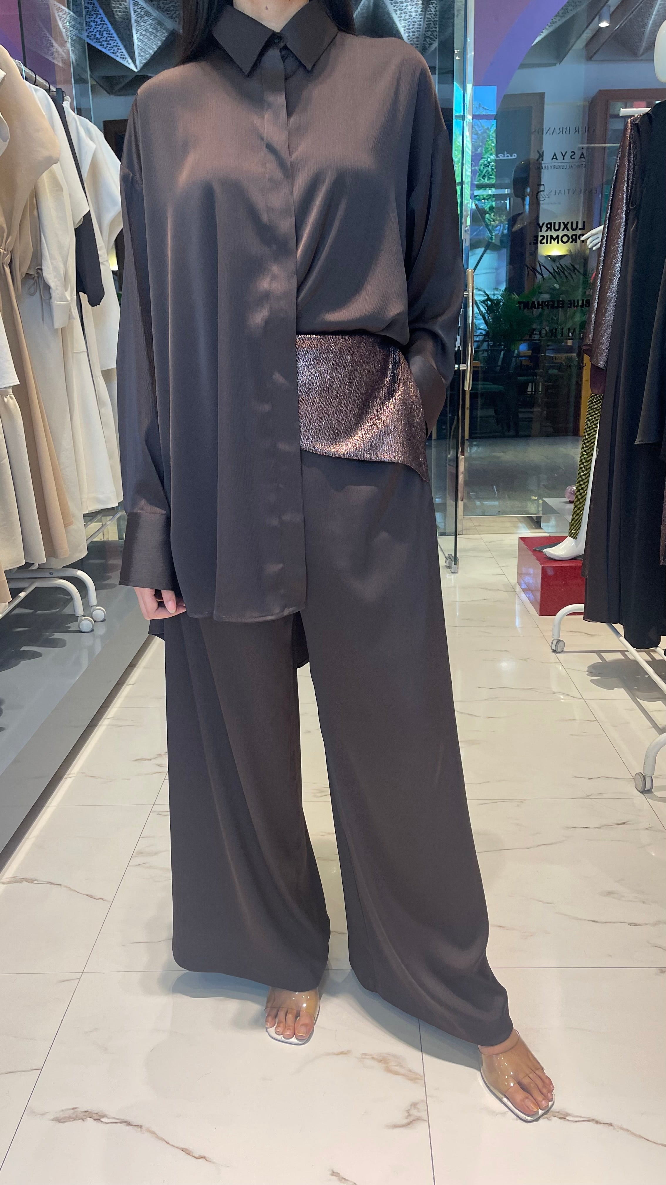 WIDE LEG TROUSERS (بنطلون) “SHILU”