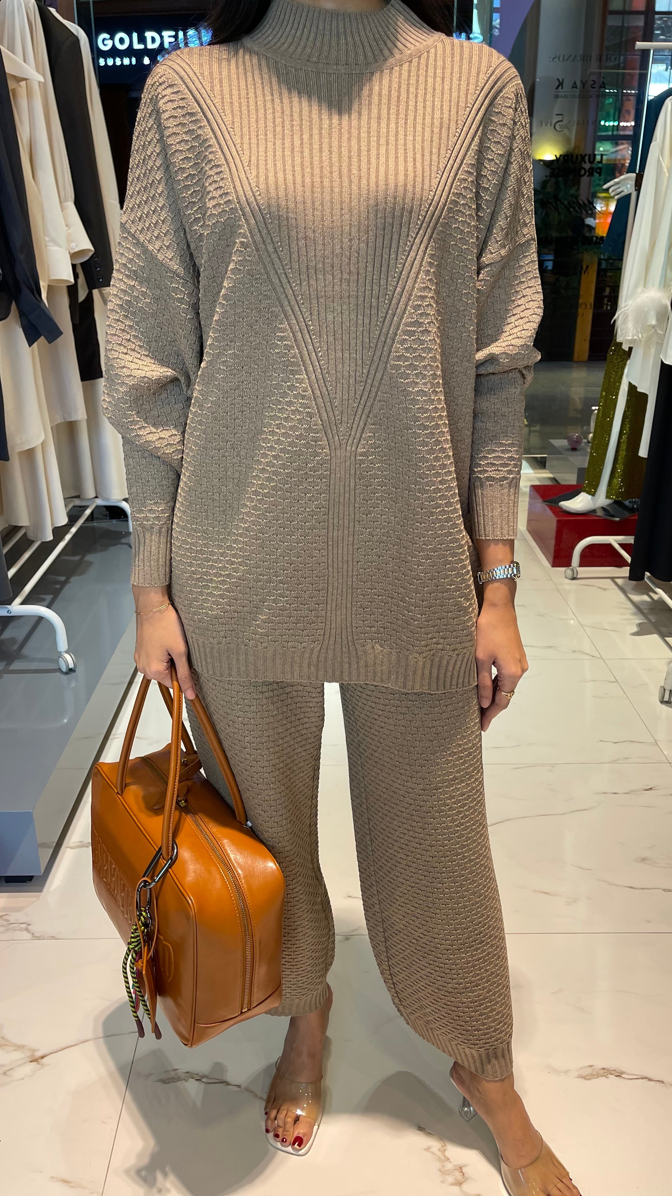 LOOSE FIT COSMO SET (SWEATER & TROUSERS)