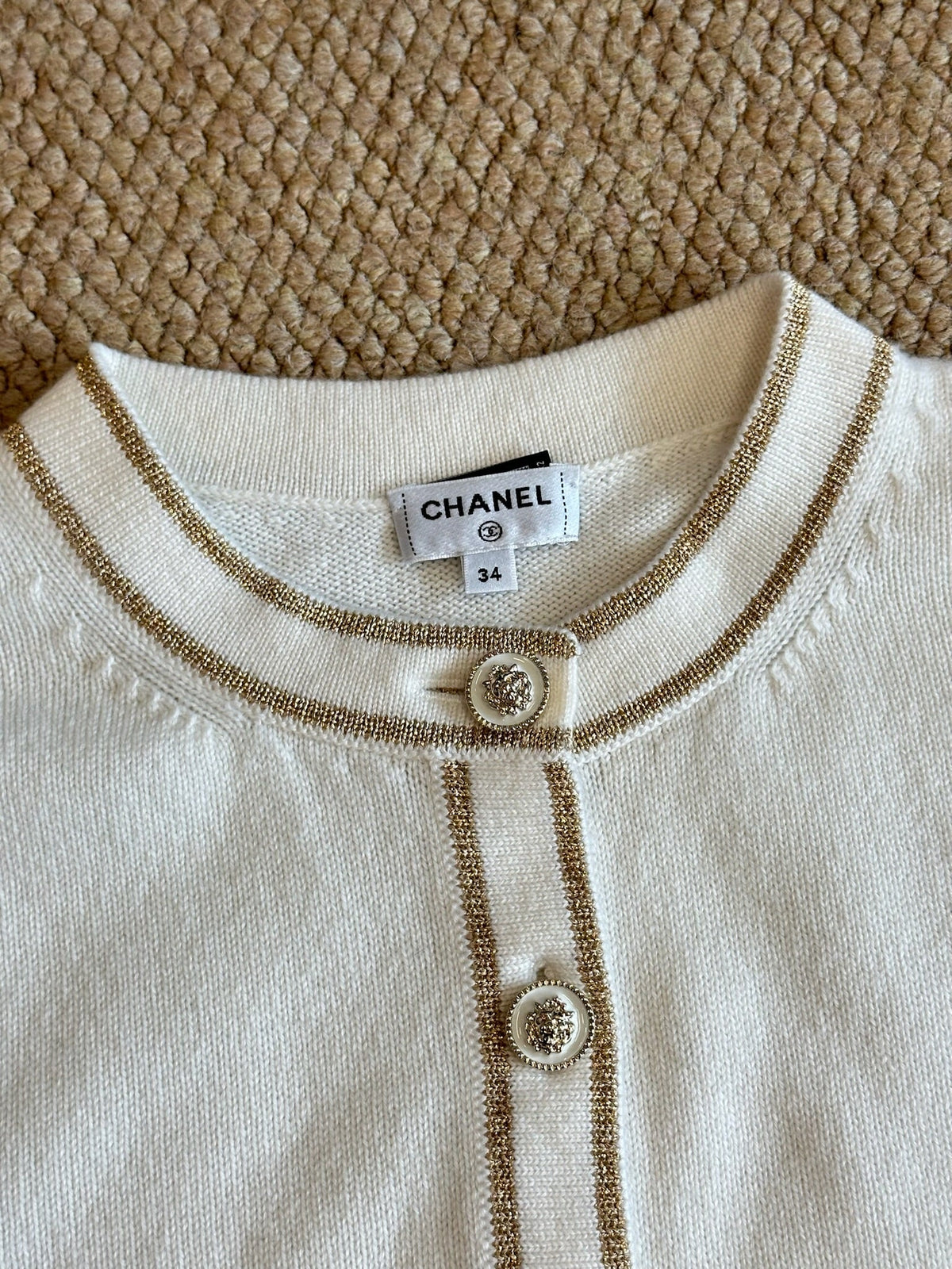 Size 34 - Chanel Knit Cardigan