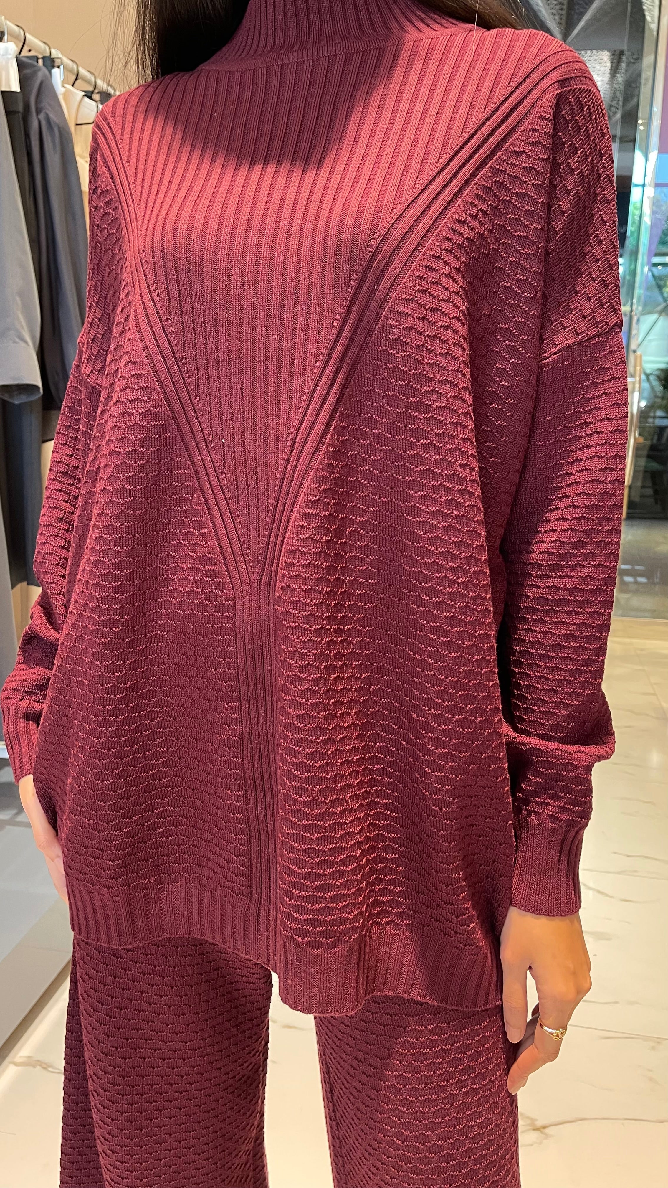 LOOSE FIT COSMO SET (SWEATER & TROUSERS)