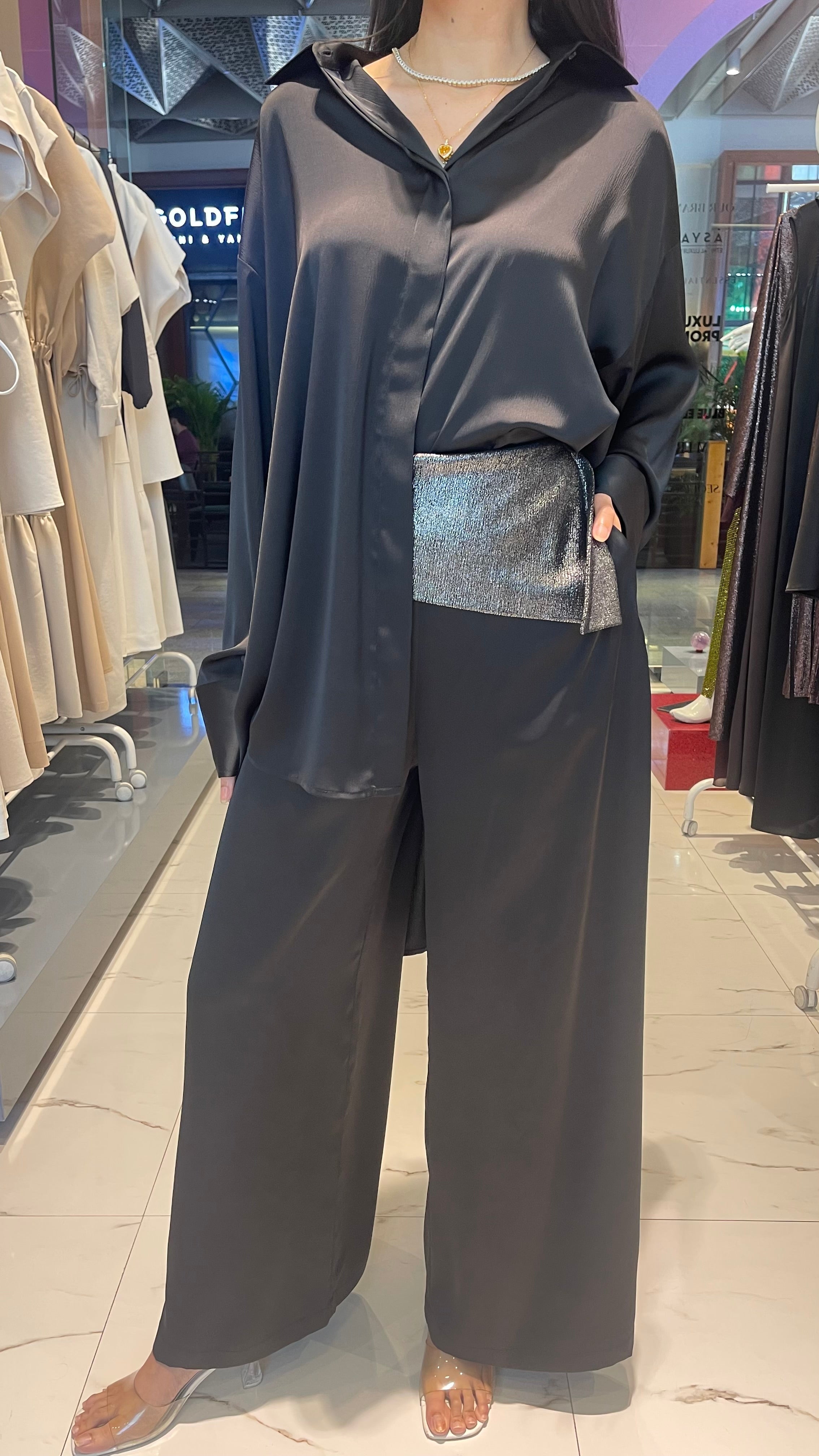 WIDE LEG TROUSERS (بنطلون) “SHILU”