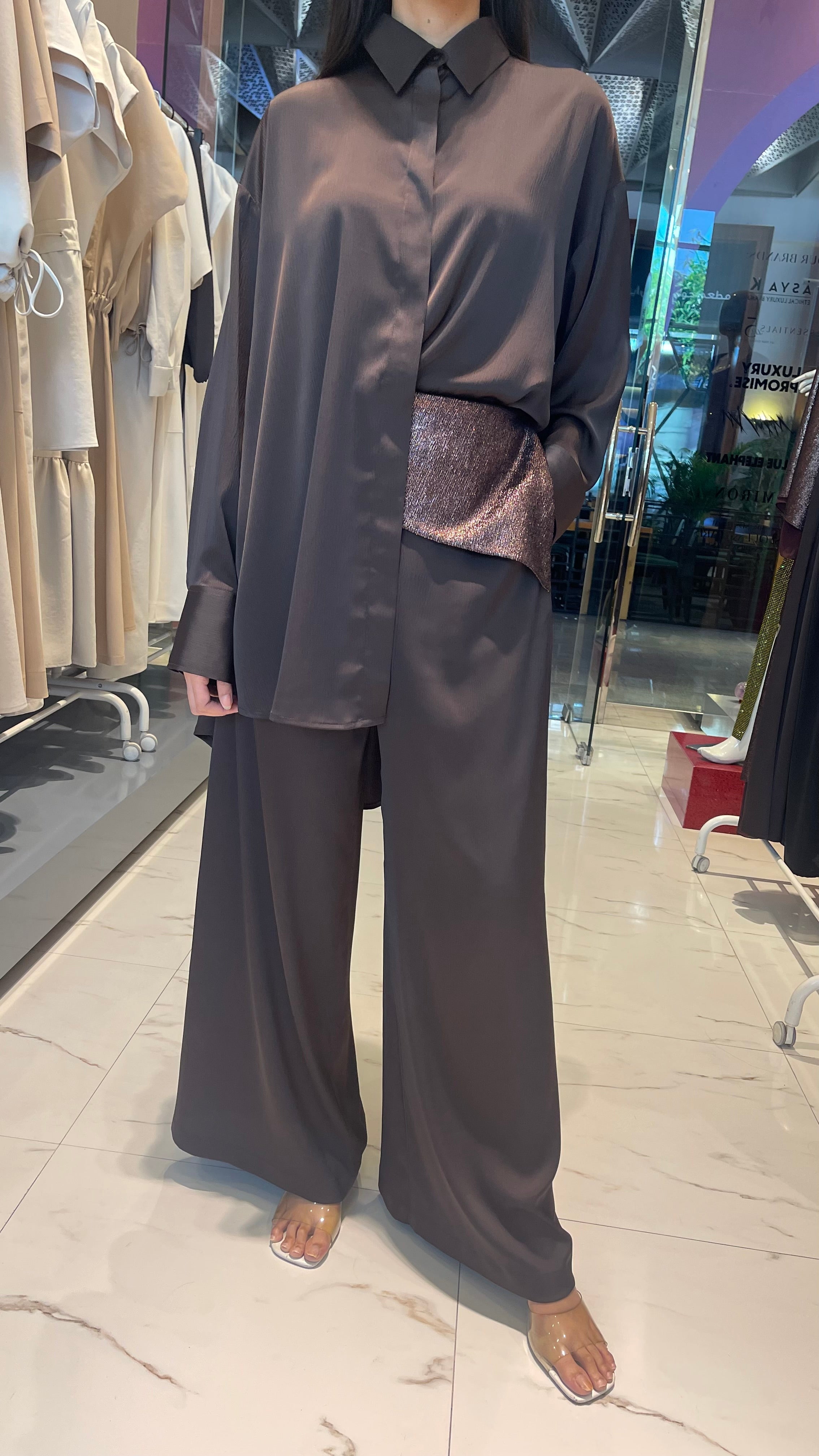 WIDE LEG TROUSERS (بنطلون) “SHILU”