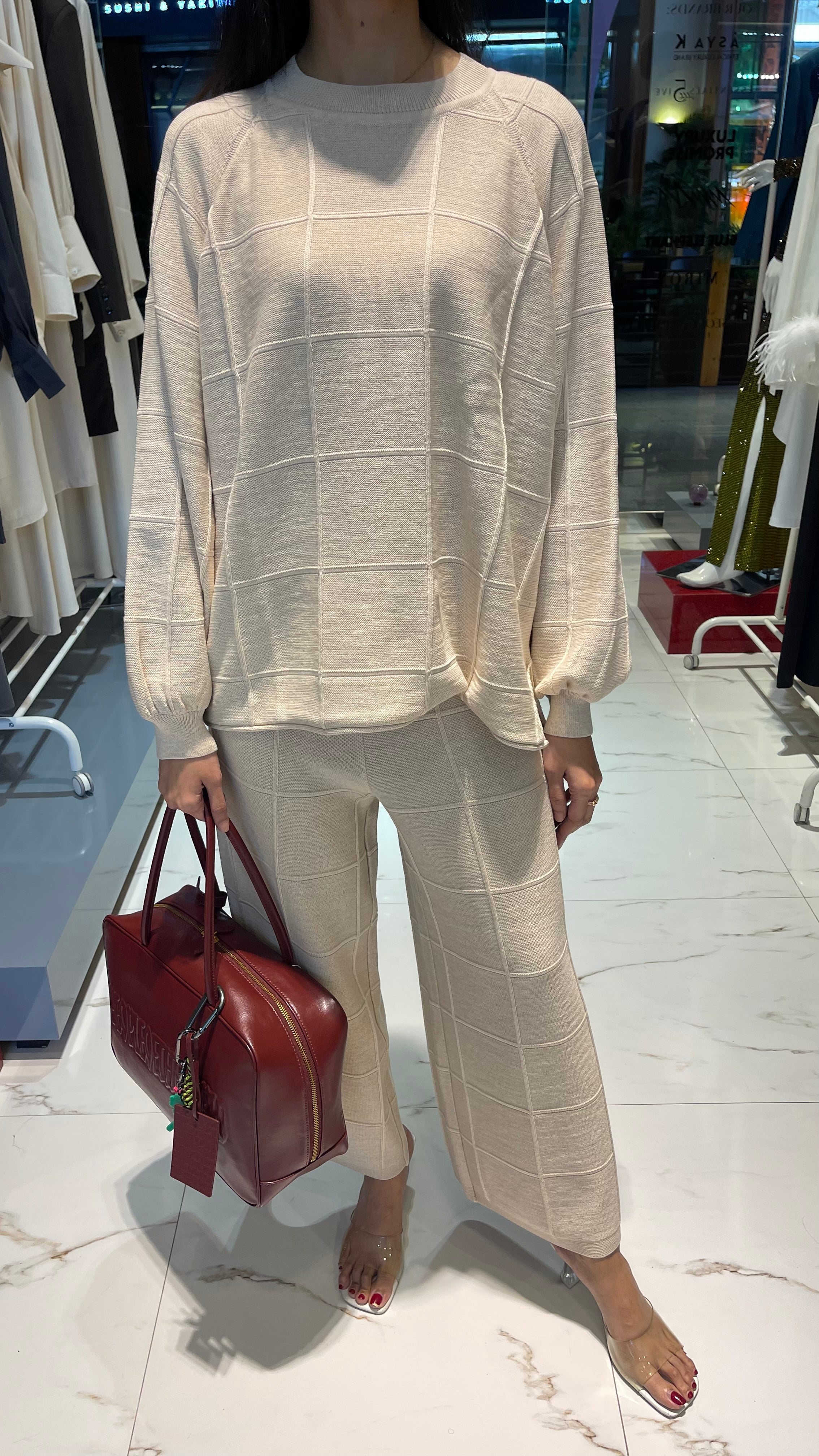 LOOSE FIT BRAULIO SET (SWEATER & TROUSERS)