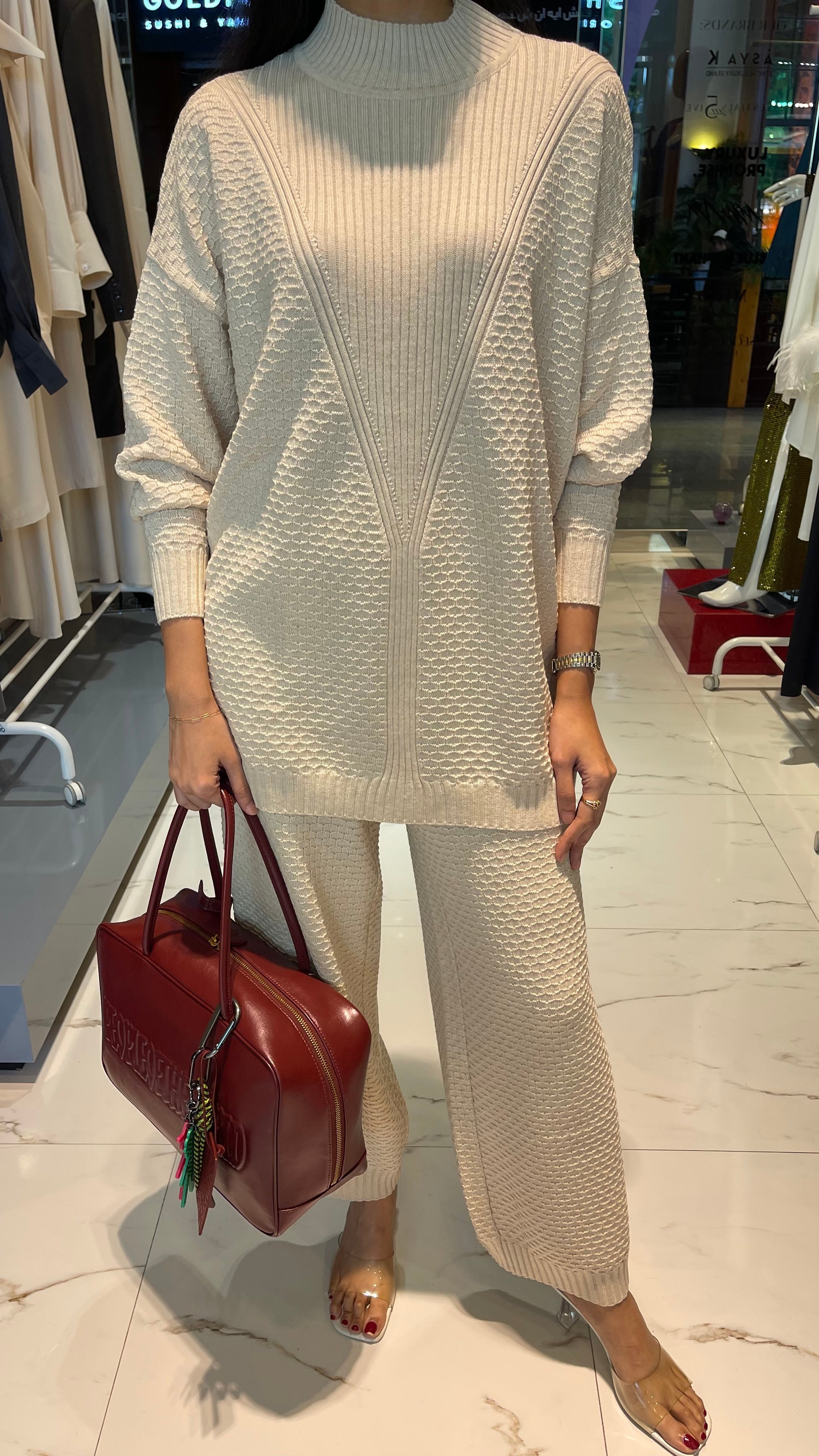 LOOSE FIT COSMO SET (SWEATER & TROUSERS)