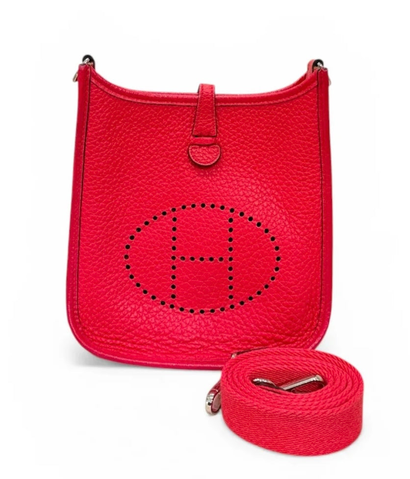 Hermes Evelyn Mini Framboise with PHW