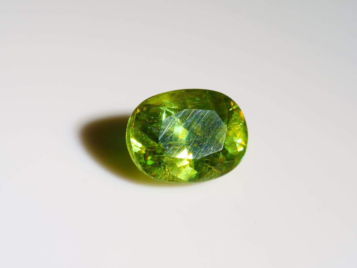 Ambilobe Sphene 3.0ct Oval Brilliant Cut