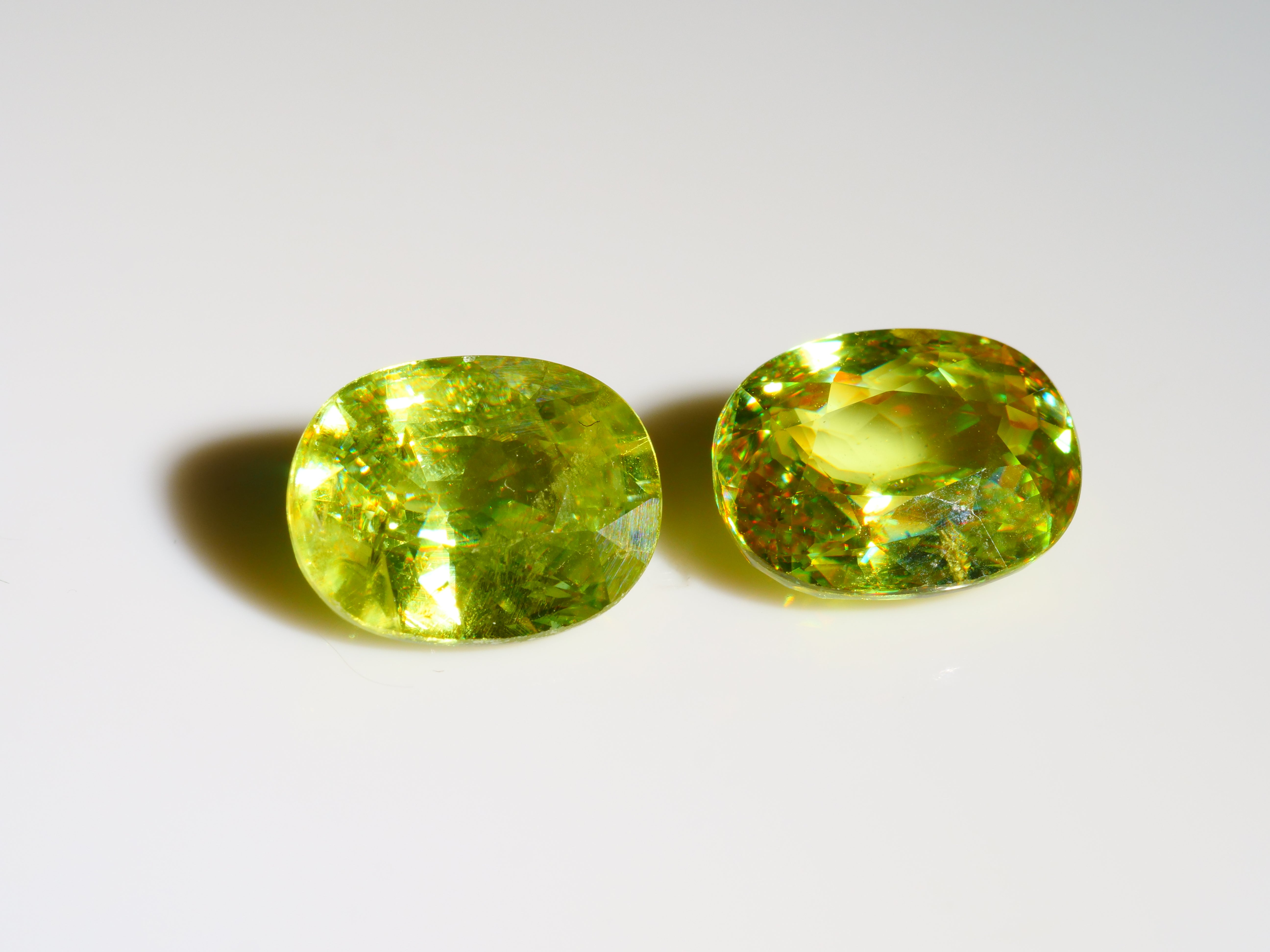 Ambilobe Sphene 5.0ct Oval Fancy Cut