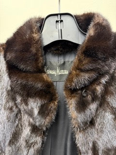 Natural Ranch Mink Coat With Hood - Ranch GM16041903434