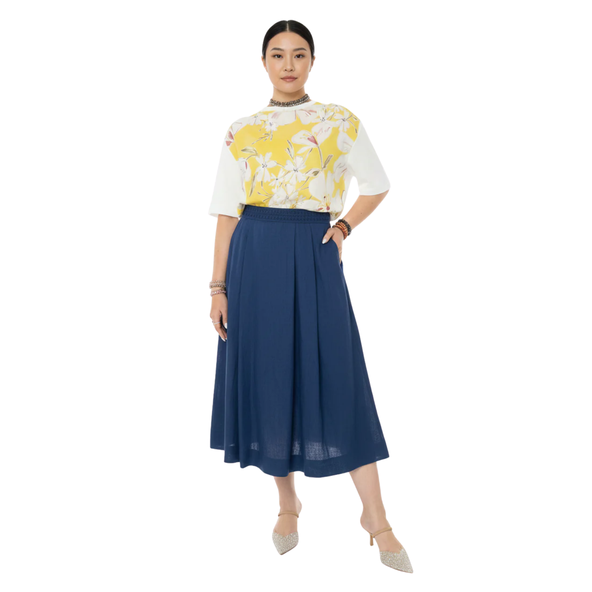 GONNA ZAIRA SUNNY REFLECT SKIRT( التنورة)