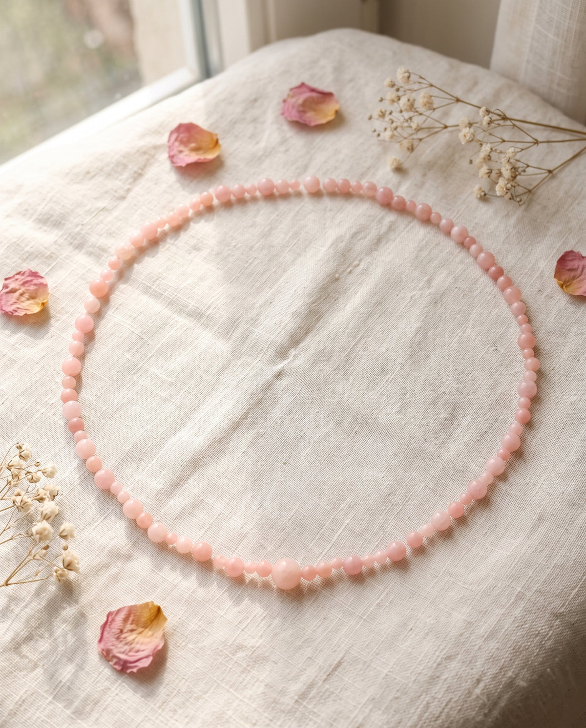 Pink Opal 3,4,5,8 Round Cabs DXBS6785