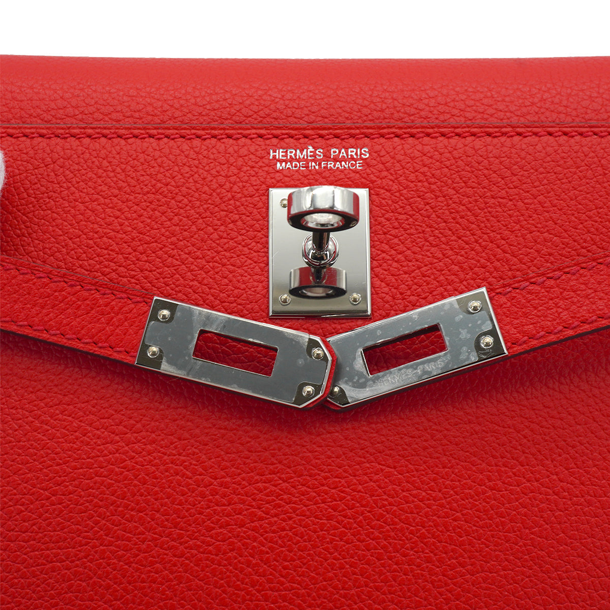 HERMES KELLY DANCE 2 ROUGE RADIEUX EVERCOLOR SHOULDER BAG 2025 K STAMP PALLADIUM HARDWARE 90332567