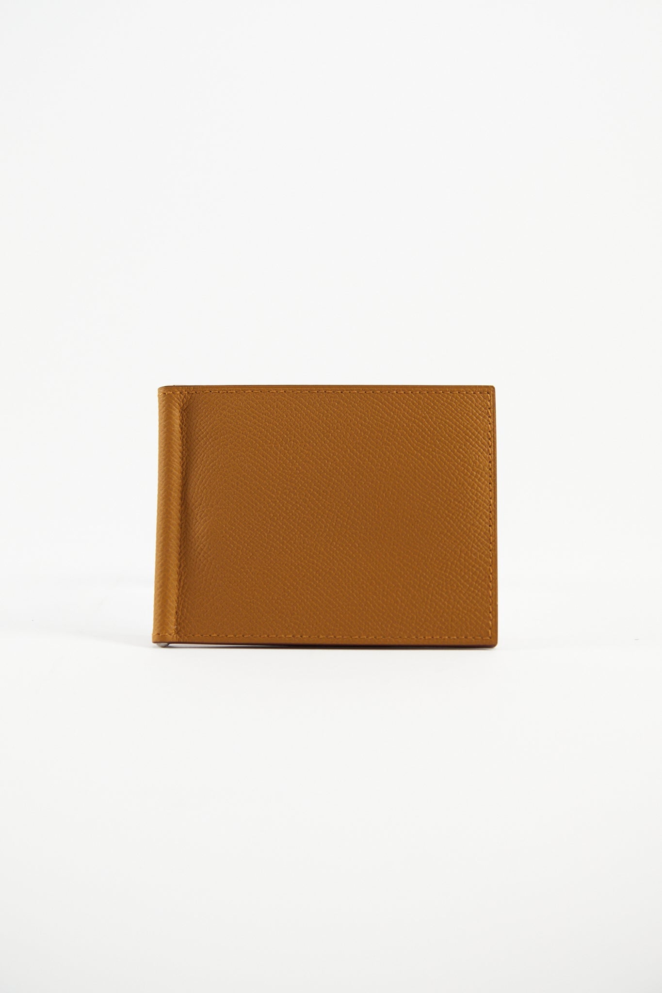 HERMÈS POKER COMPACT WALLET BISCUIT Epsom Leather