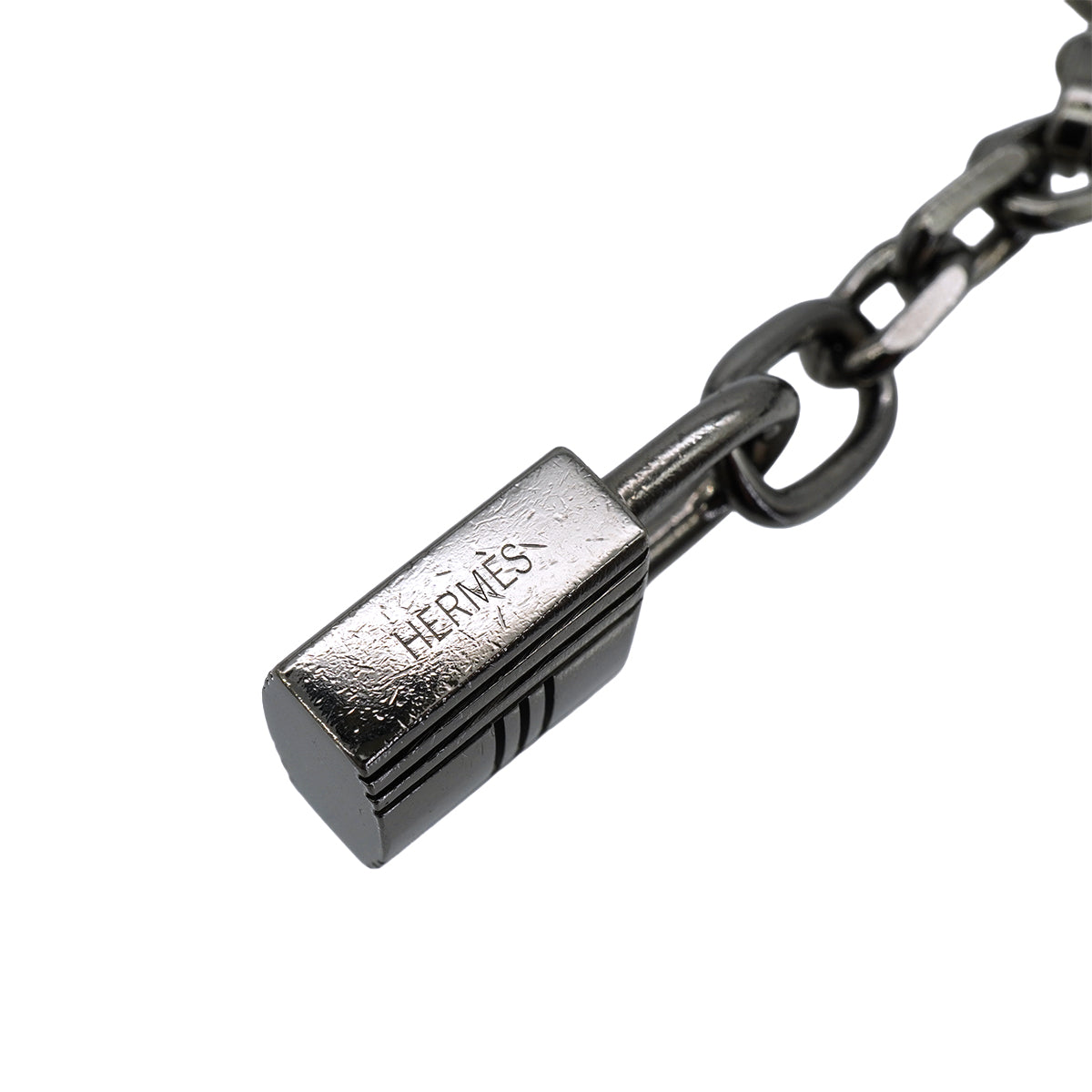 HERMES BAG CHARM AMULETTES 4 BRELOQUE RUTHENIUM HARDWARE 90341275