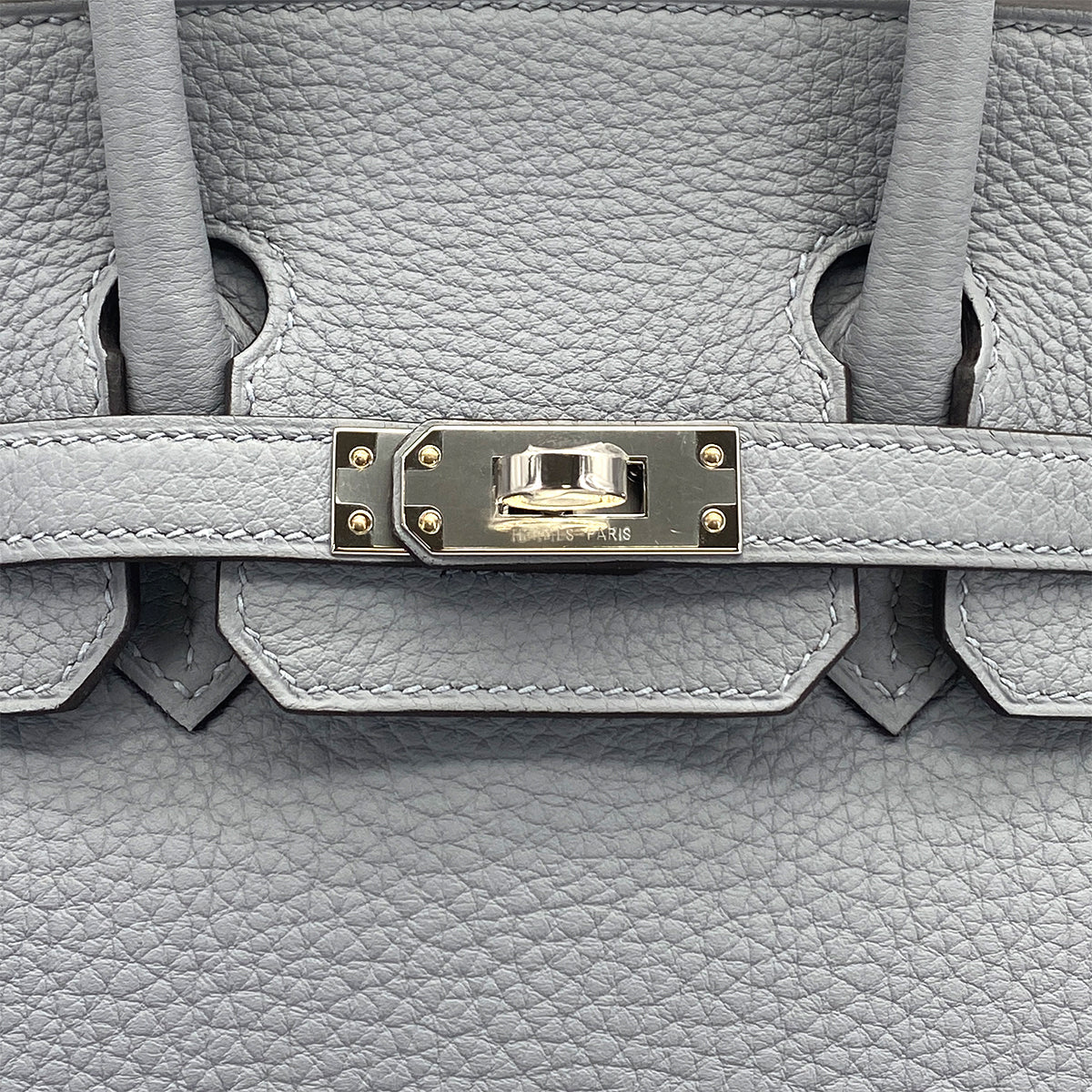 HERMES BIRKIN 25 GRIS PANTIN TOGO HAND BAG 2025 K STAMP PALLADIUM HARDWARE 90323482