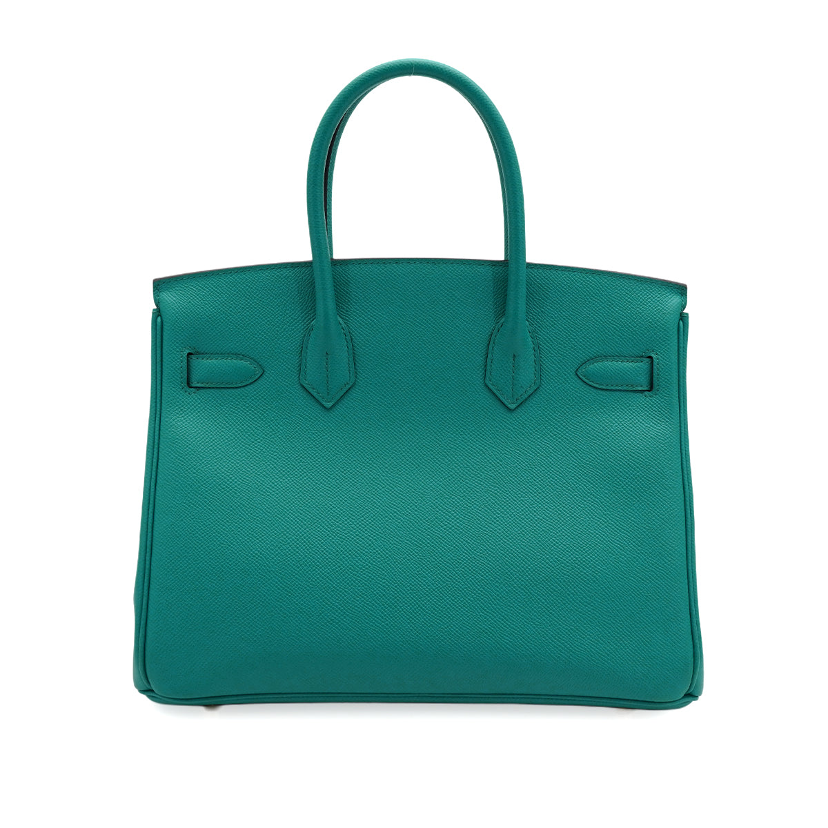 HERMES BIRKIN 30 BLUE PAON VEAU EPSOM HAND BAG 2016 X STAMP PALLADIUM HARDWARE 90343840