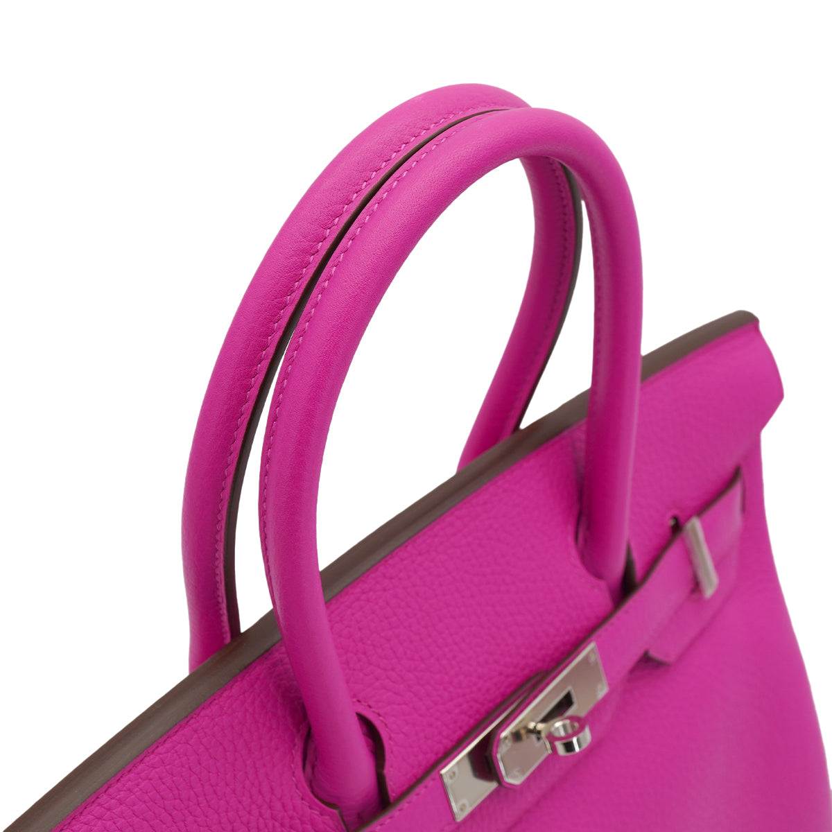HERMES BIRKIN 30 MAGNOLIA TAURILLON CLEMENCE HAND BAG 2018 C STAMP PALLADIUM HARDWARE 90334137
