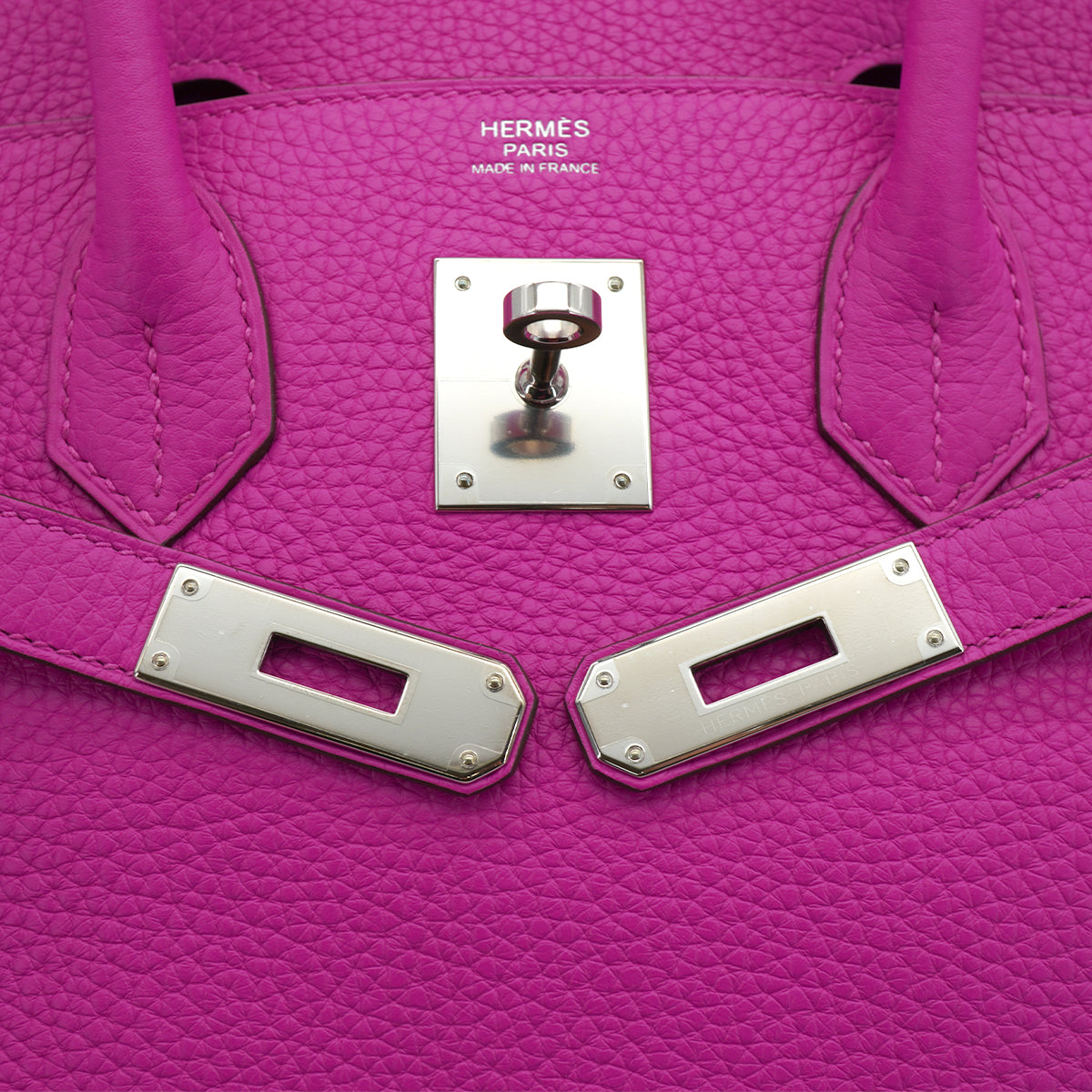 HERMES BIRKIN 30 MAGNOLIA TAURILLON CLEMENCE HAND BAG 2018 C STAMP PALLADIUM HARDWARE 90334137
