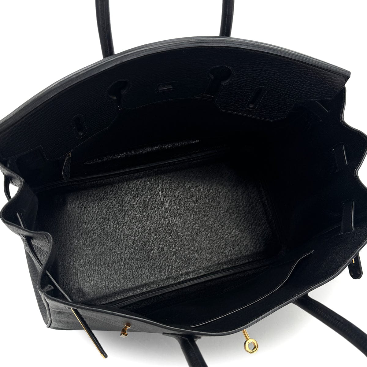 Luxury Promise Japan HERMES BIRKIN 35 BLACK ARDENNES HAND BAG 2002 SQUARE F GOLD HARDWARE 90323088