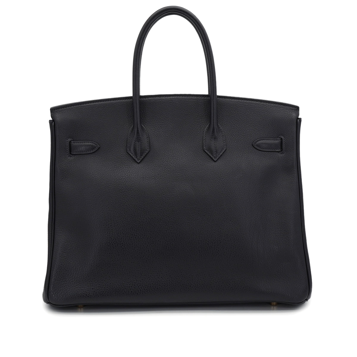 HERMES BIRKIN 35 BLUE INDIGO TOGO HAND BAG 2000 SQUARE D GOLD HARDWARE 90335290
