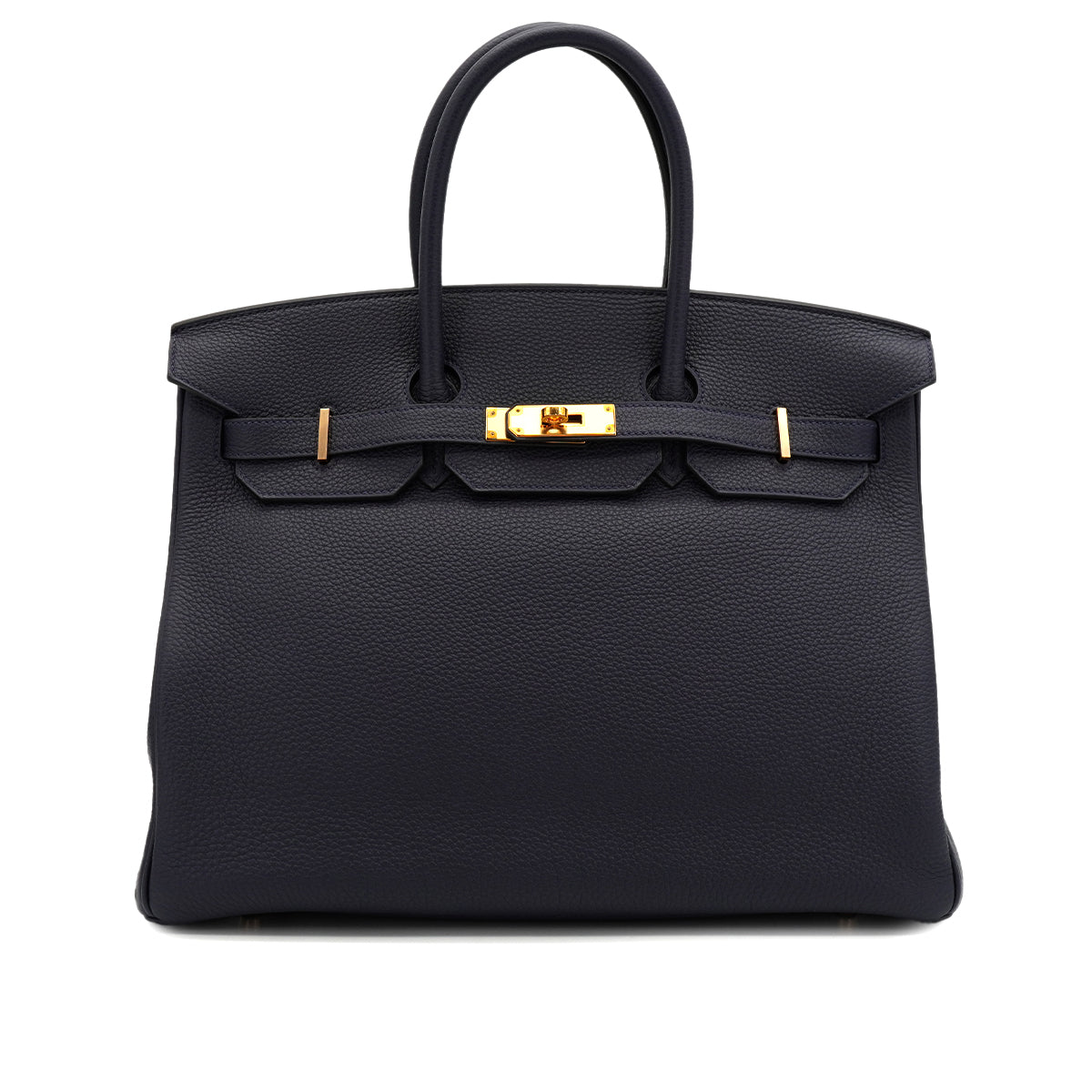 HERMES BIRKIN 35 BLUE NUIT TOGO HAND BAG 2020 Y STAMP GOLD HARDWARE 90331866