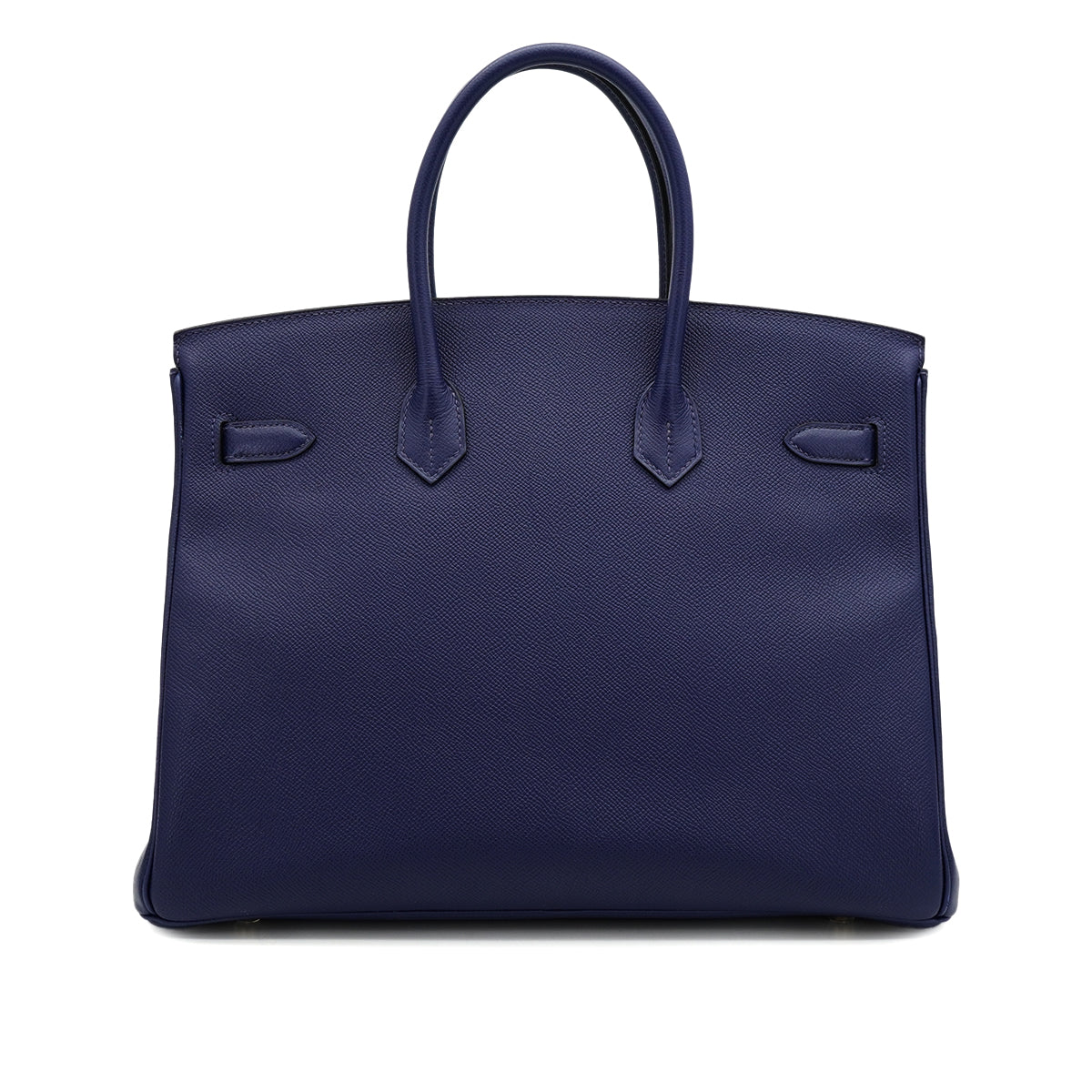 HERMES BIRKIN 35 BLUE SAPHIR VEAU EPSOM HAND BAG 2016 X STAMP GOLD HARDWARE 90331659