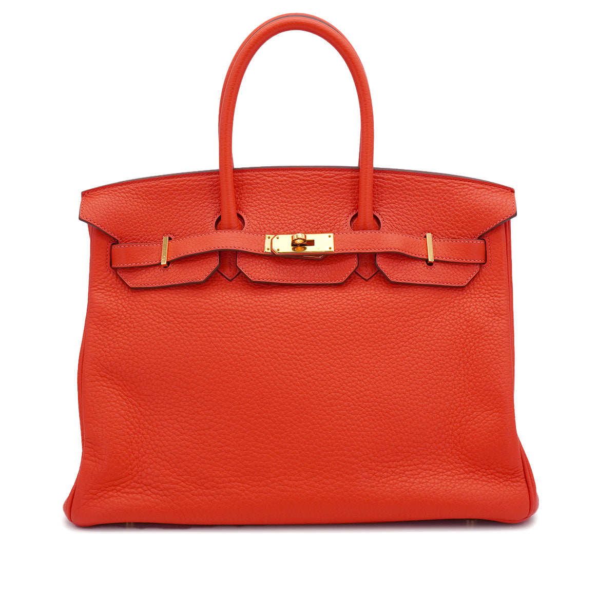 HERMES BIRKIN 35 ROSE JAIPUR TAURILLON CLEMENCE HAND BAG 2015 T STAMP GOLD HARDWARE 90335578