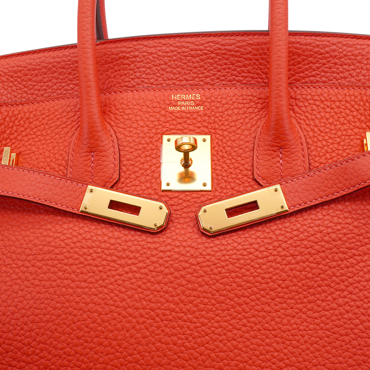 HERMES BIRKIN 35 ROSE JAIPUR TAURILLON CLEMENCE HAND BAG 2015 T STAMP GOLD HARDWARE 90335578
