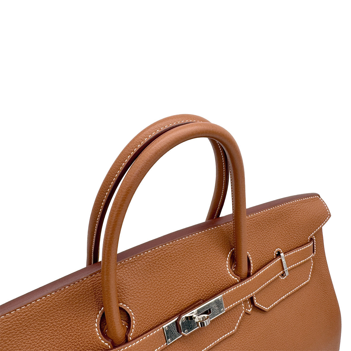 HERMES BIRKIN 40 GOLD TOGO HAND BAG 2023 B PALLADIUM HARDWARE 90313350
