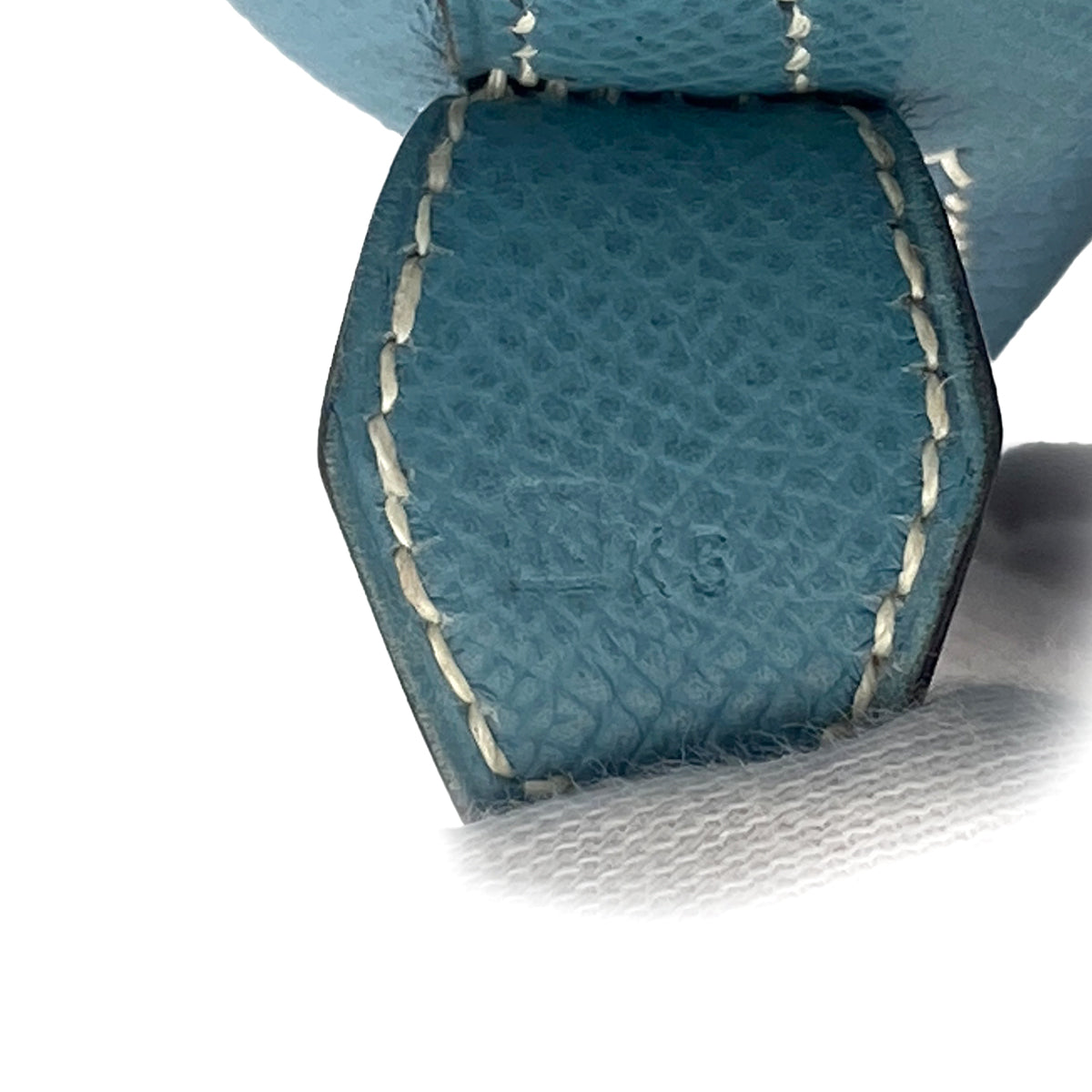 HERMES BOLIDE 45 BLUE JEAN VEAU EPSOM HAND BAG 2007 SQUARE K PALLADIUM HARDWARE 90317857