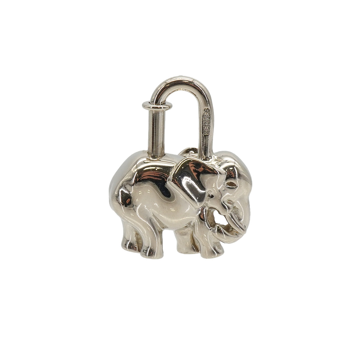 HERMES CADENA CHARM EXOTISME ELEPHANT 1988 SILVER ACCESSORY 90334874