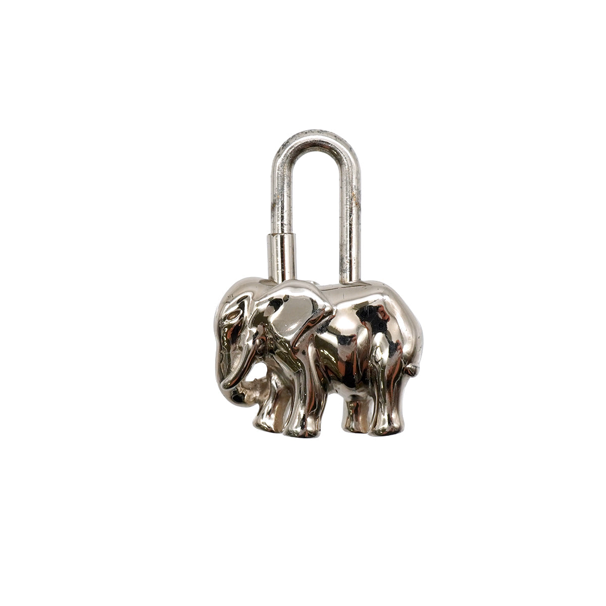 HERMES CADENA CHARM EXOTISME ELEPHANT 1988 SILVER ACCESSORY 90341274