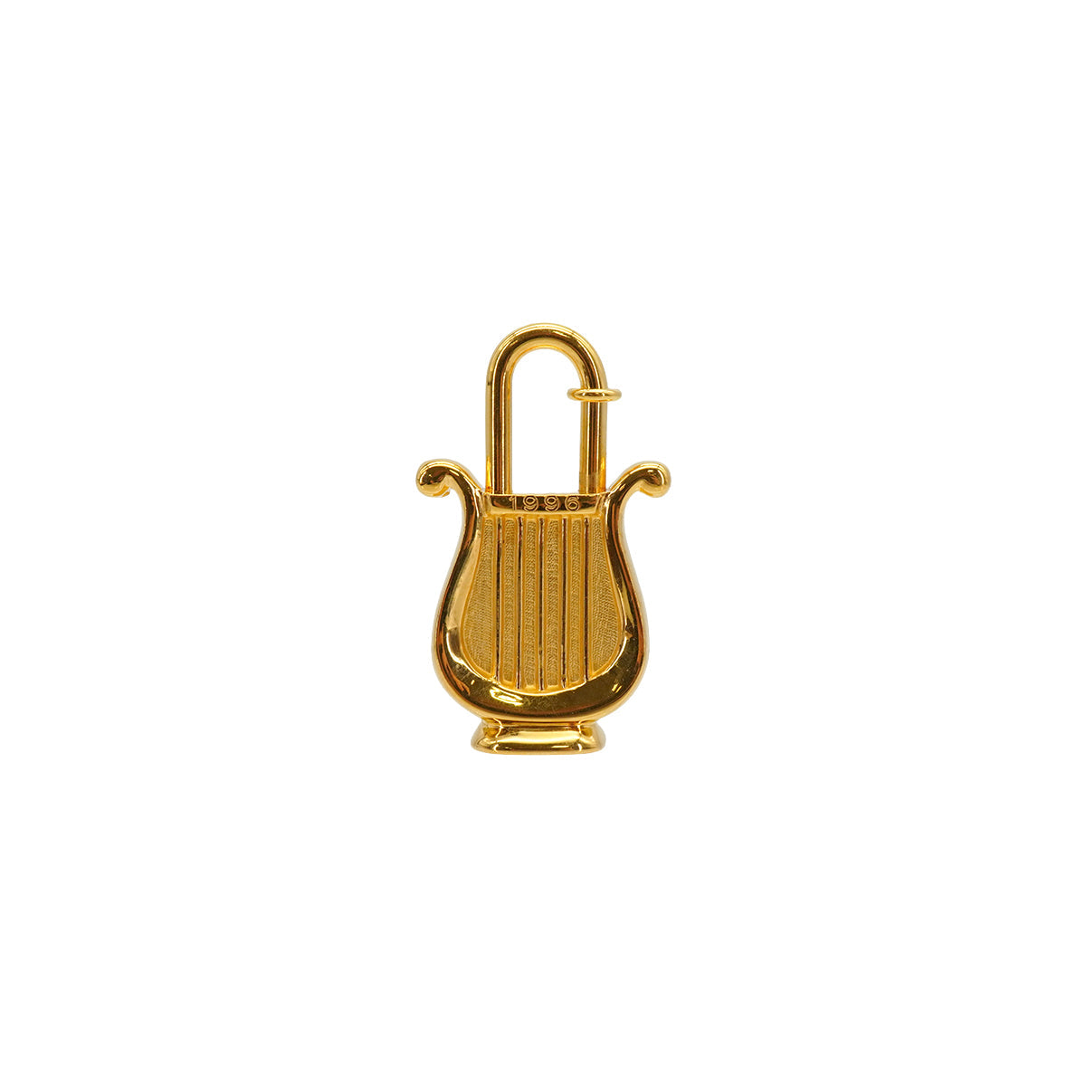 HERMES CADENA CHARM LA MUSIQUE 1996 GOLD ACCESSORY 90334875