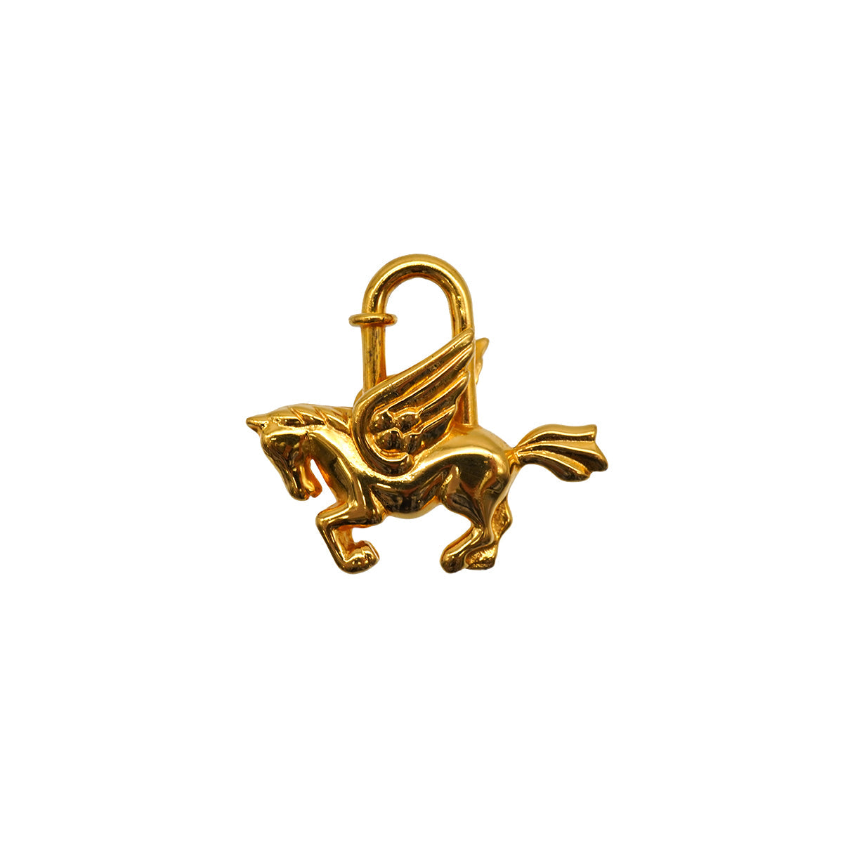 HERMES CADENA CHARM LE CHEVAL 1993 GOLD  ACCESSORY 90338889