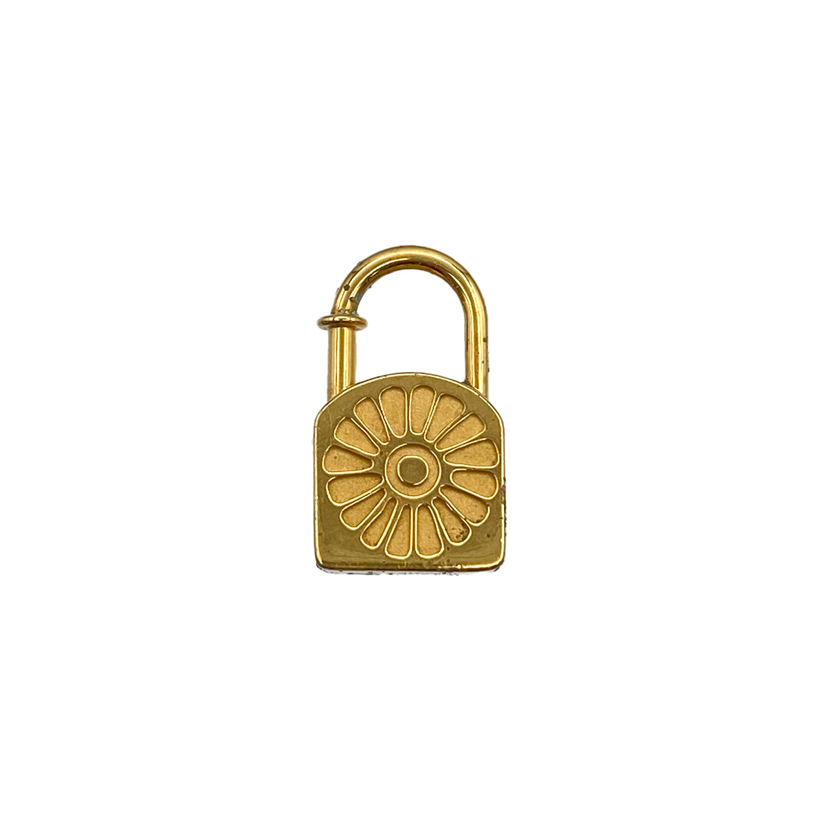 HERMES CADENA CHARM LE SOLEIL SUNFLOWER 1994 GOLD ACCESSORY 90327587