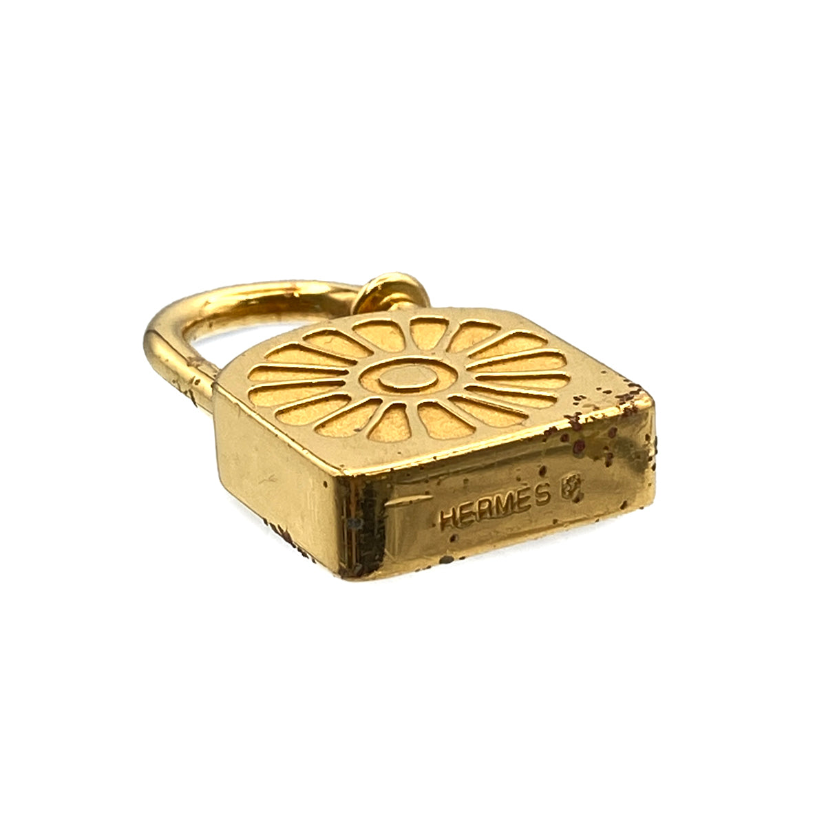 HERMES CADENA CHARM LE SOLEIL SUNFLOWER 1994 GOLD ACCESSORY 90327587