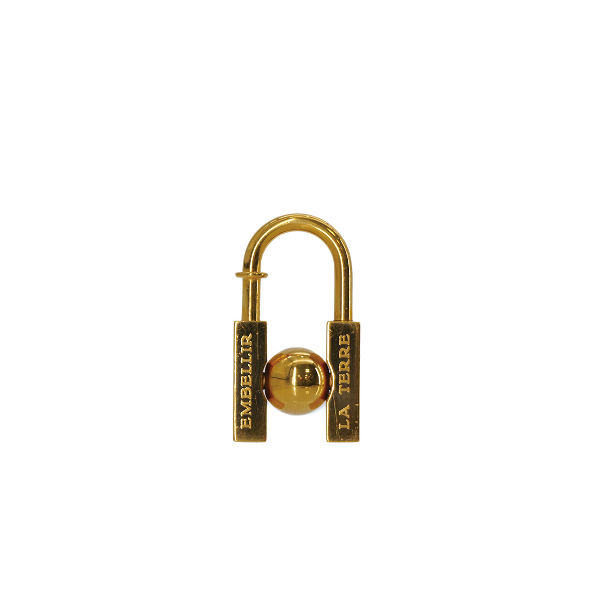 HERMES CADENA CHARM L´HOMME PEUT GOLD 2001 ACCESSORY 90319917