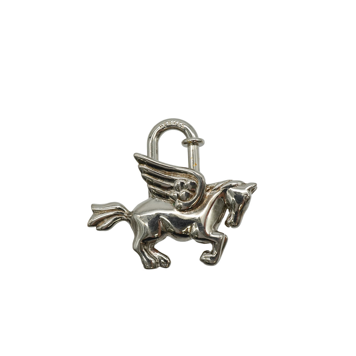 HERMES CADENA CHARM PEGASUS 1993 SILVER ACCESSORY 90346687