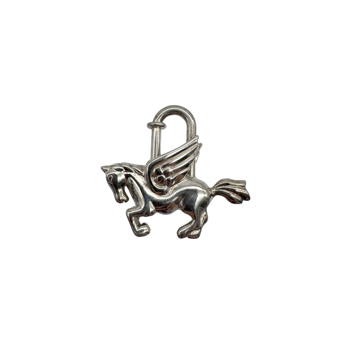 HERMES CADENA CHARM PEGASUS SILVER ACCESSORY 90328931