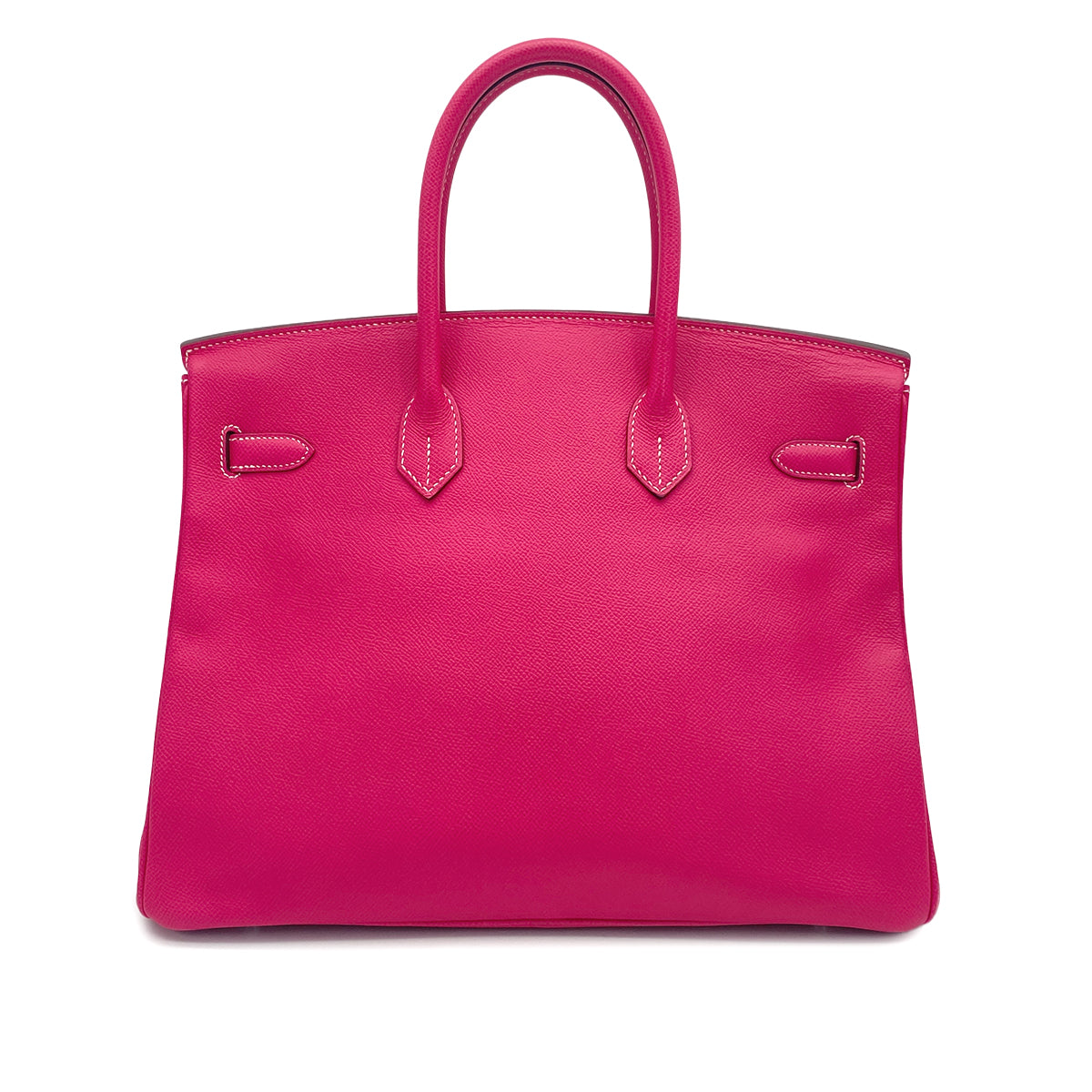 HERMES CANDY BIRKIN 35 ROSE TYRIEN RUBIS VEAU EPSOM HAND BAG 2011 SQUARE O PALLADIUM HARDWARE 90326207