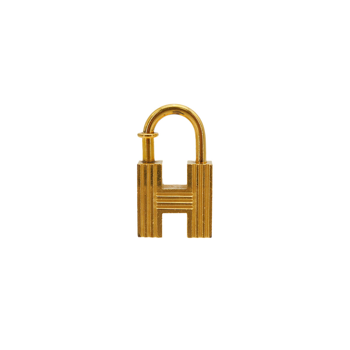 HERMES CHARM CADENA PREMIERS PAS DANS LE SIECLE 2000 CLASSIC H GOLD ACCESSORY 90328675