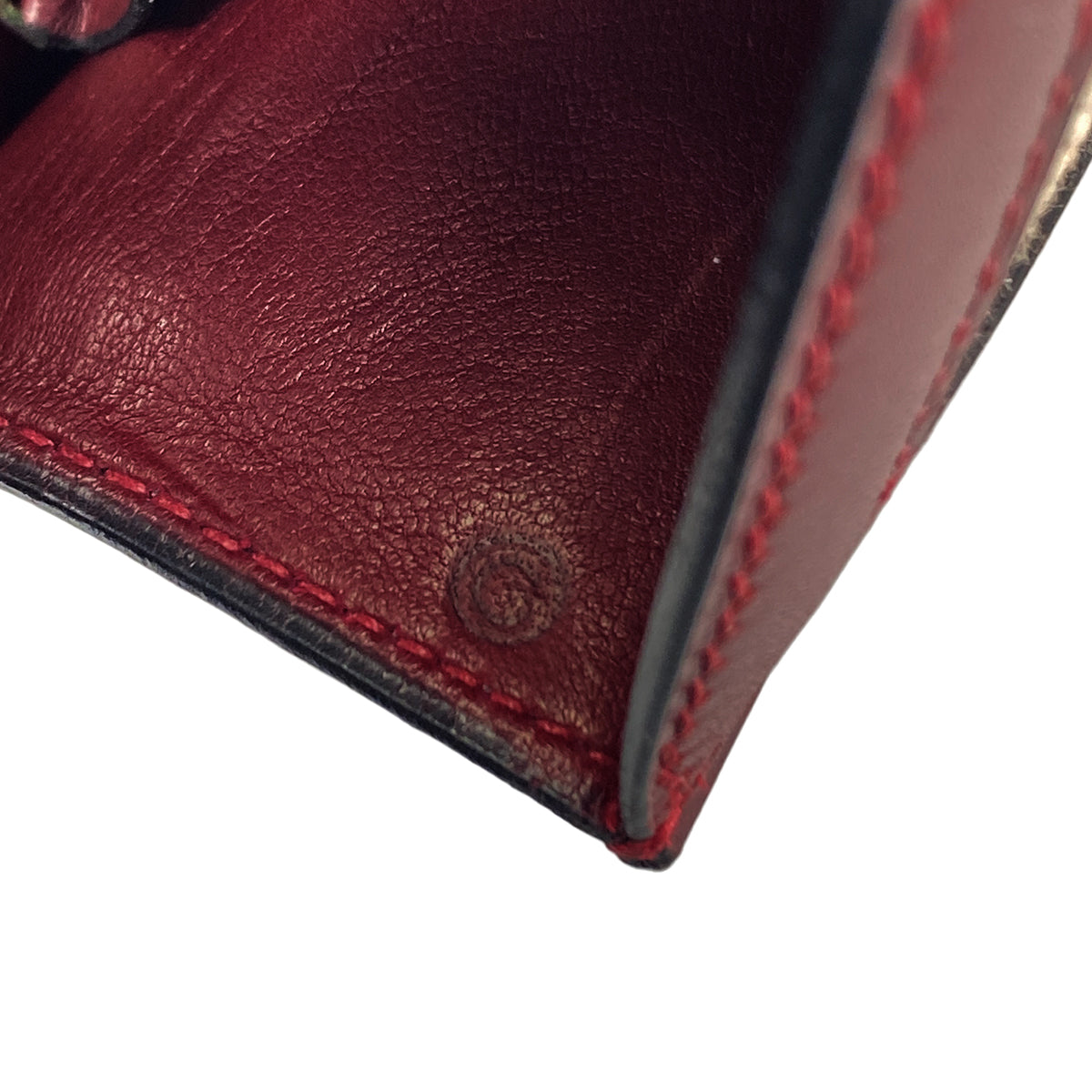HERMES CONSTANCE 24 ROUGE H BOX CALF TOILE H SHOULDER BAG 1985 CIRCLE O GOLD HARDWARE 90325610