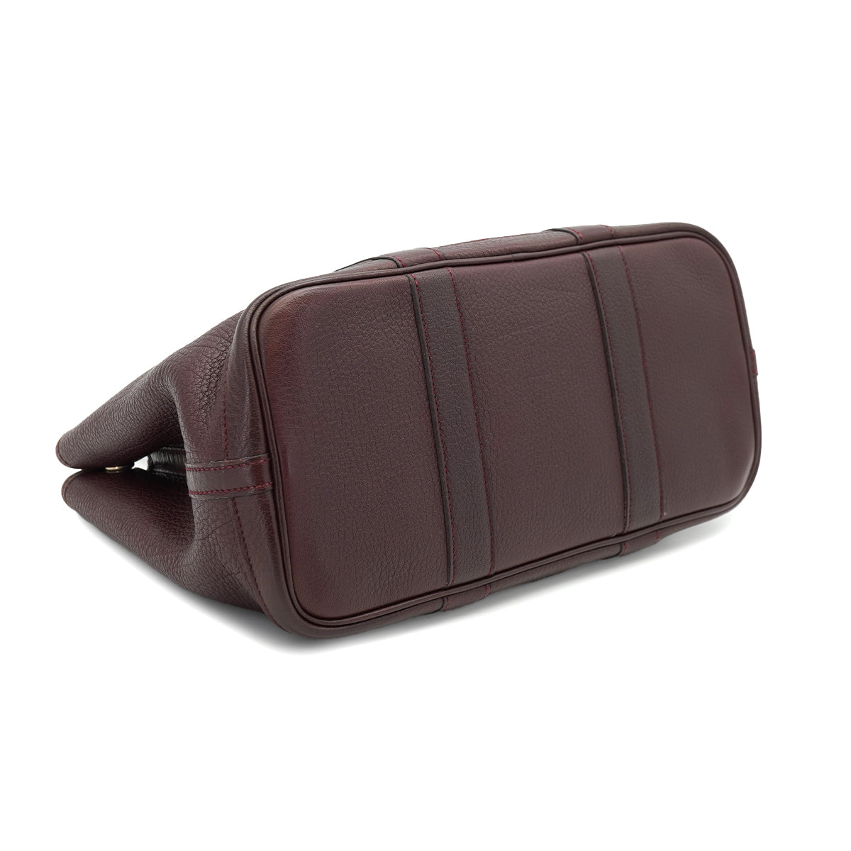 HERMES GARDEN PARTY TPM CHOCOLAT NEGONDA TOTE BAG 2008 SQUARE L 90340154